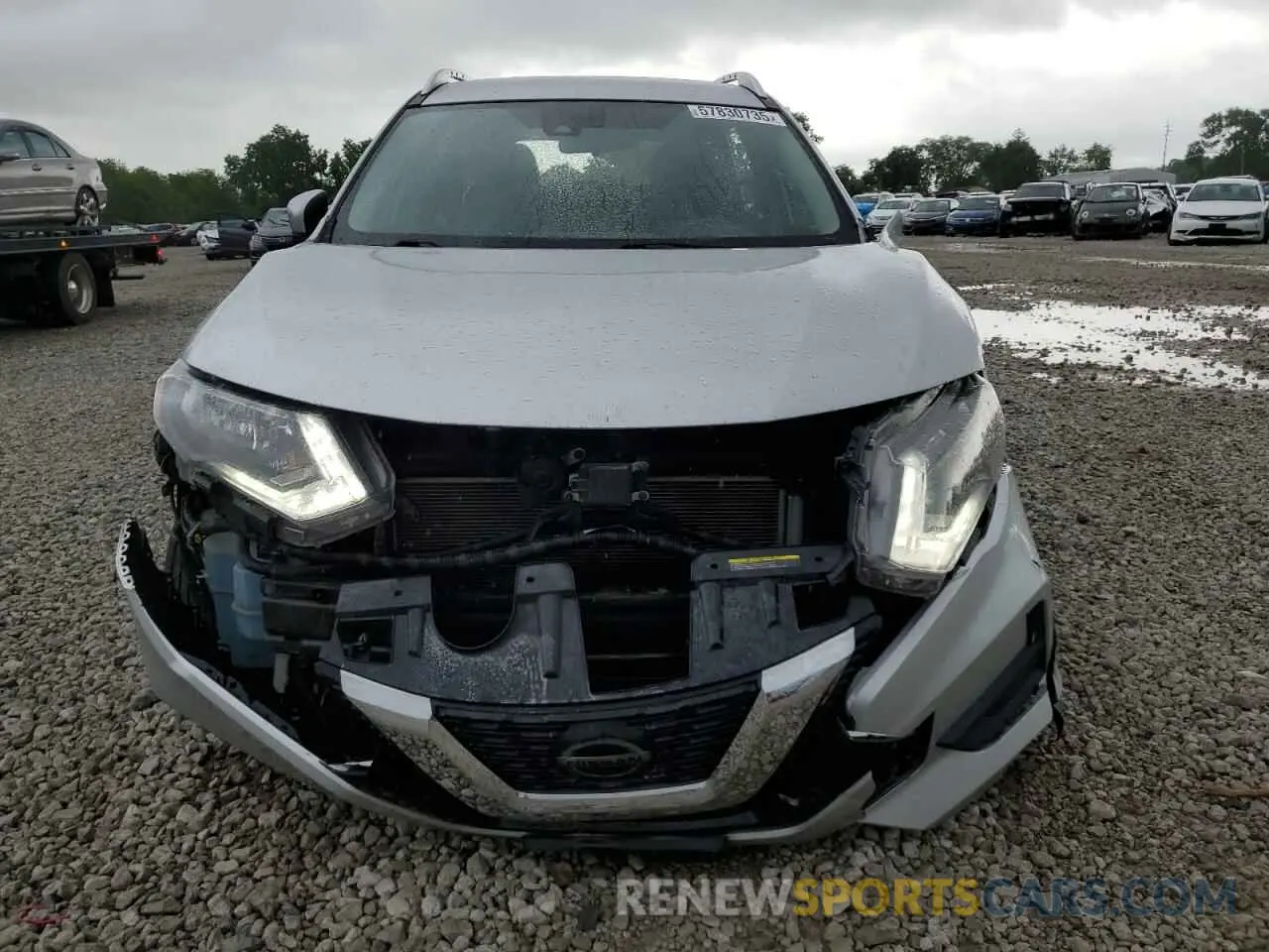 5 Фотография поврежденного автомобиля KNMAT2MV8KP508045 NISSAN ROGUE 2019