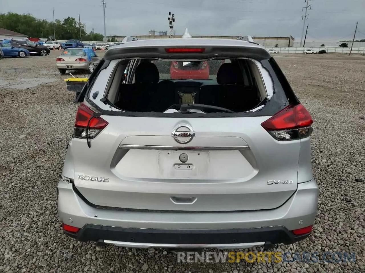 6 Фотография поврежденного автомобиля KNMAT2MV8KP508045 NISSAN ROGUE 2019