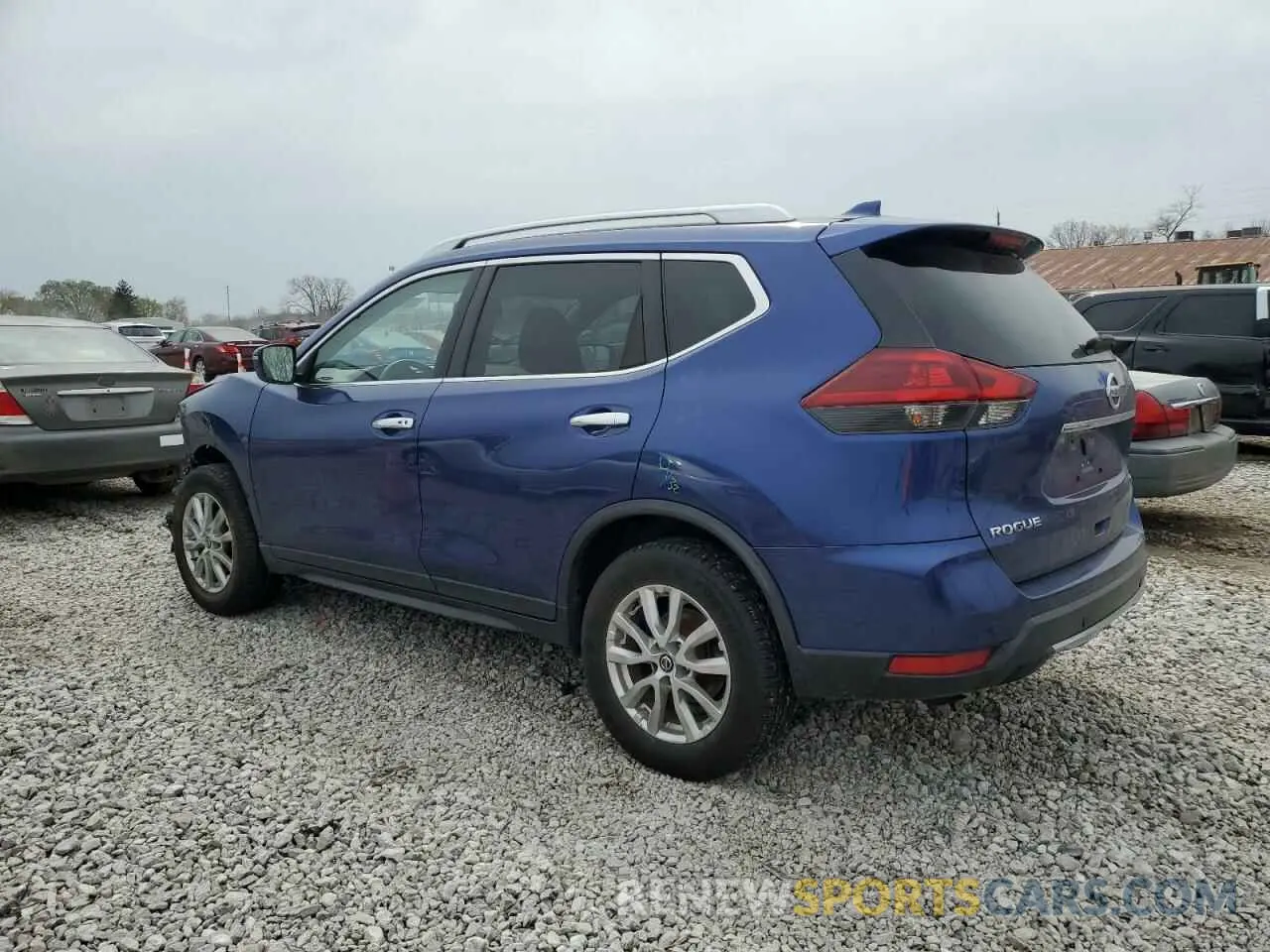 2 Photograph of a damaged car KNMAT2MV8KP518171 NISSAN ROGUE 2019