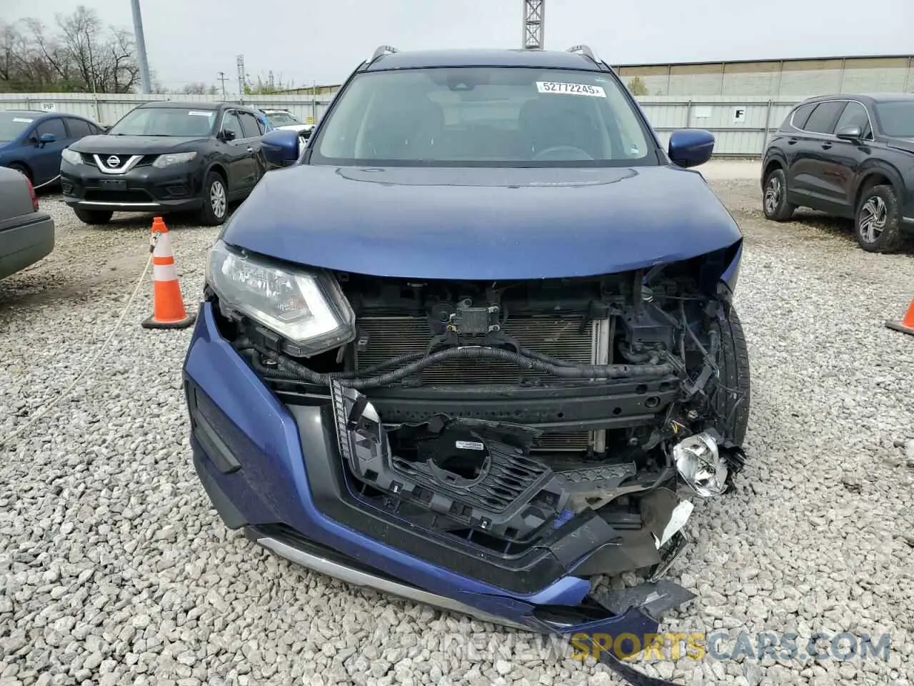 5 Photograph of a damaged car KNMAT2MV8KP518171 NISSAN ROGUE 2019