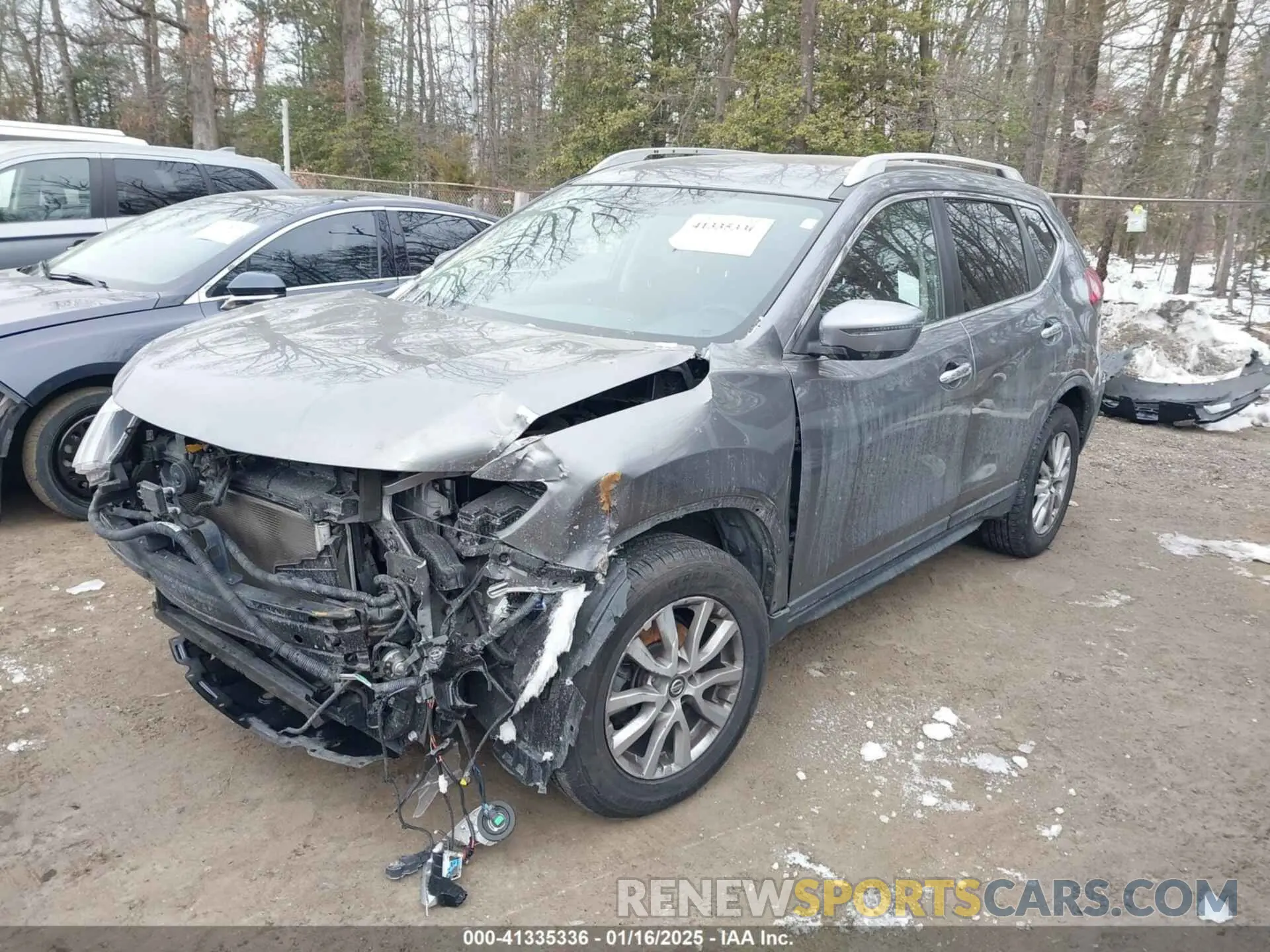 2 Фотография поврежденного автомобиля KNMAT2MV8KP532104 NISSAN ROGUE 2019