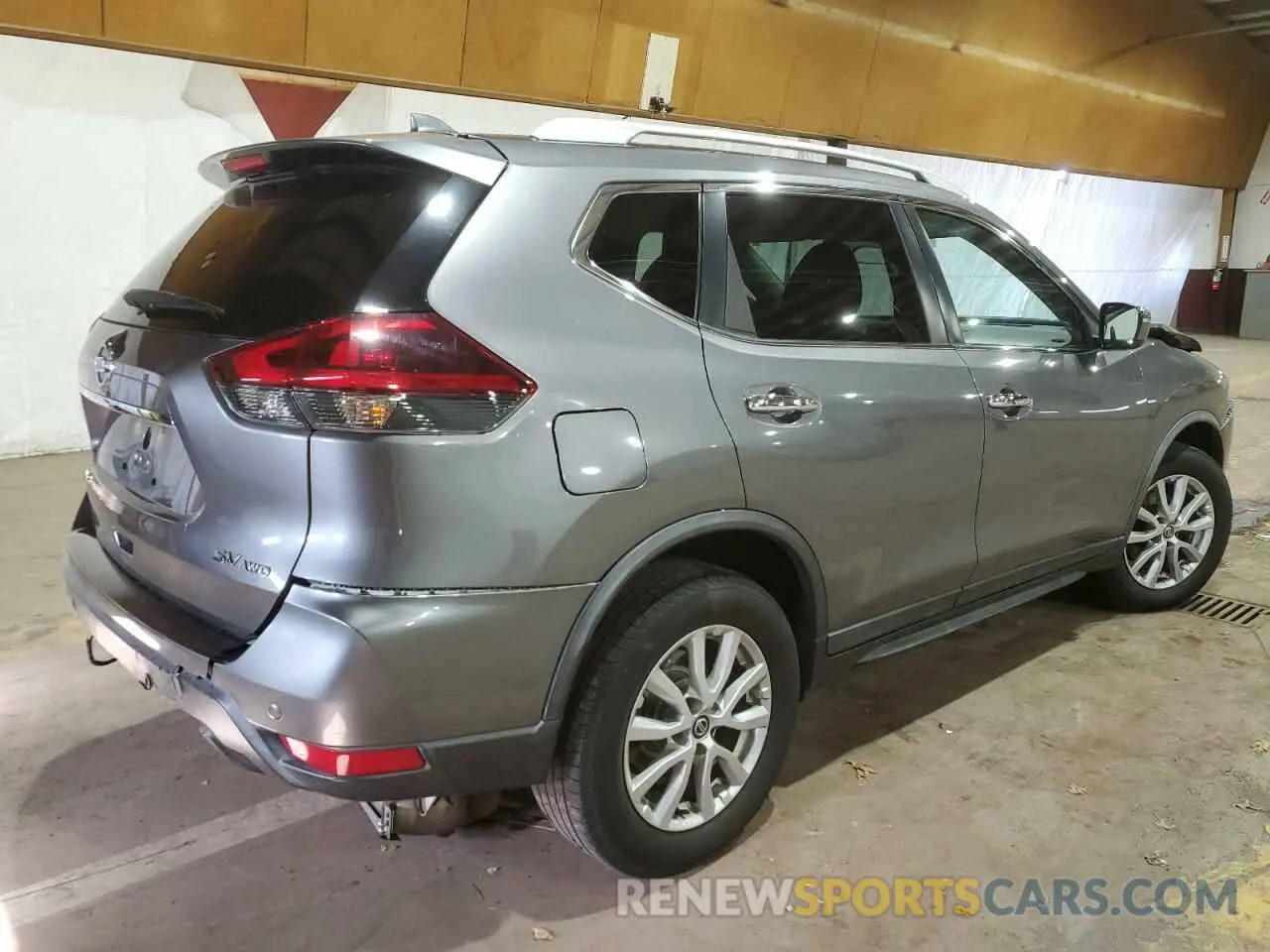 3 Фотография поврежденного автомобиля KNMAT2MV8KP558279 NISSAN ROGUE 2019
