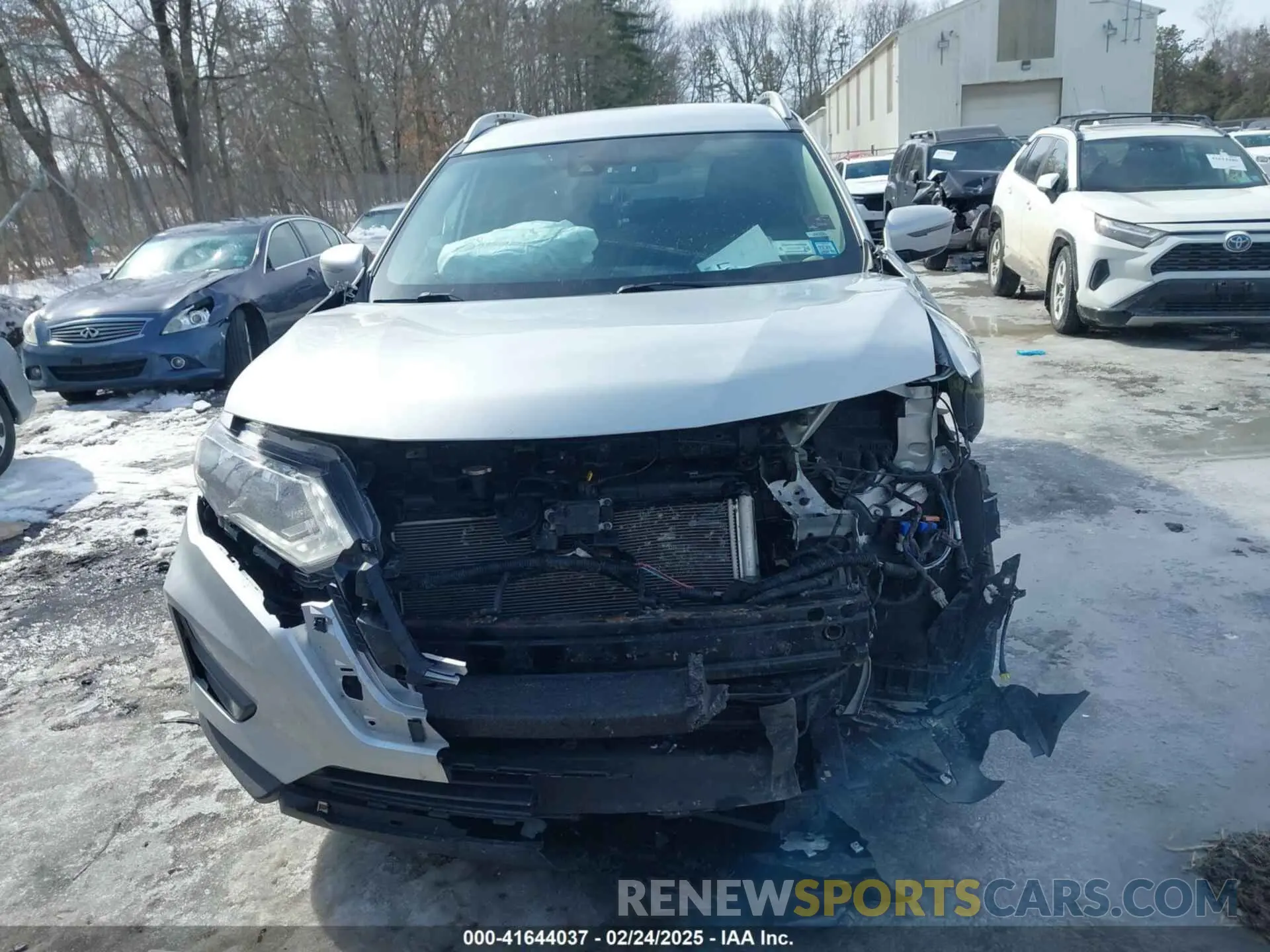 12 Photograph of a damaged car KNMAT2MV9KP521838 NISSAN ROGUE 2019