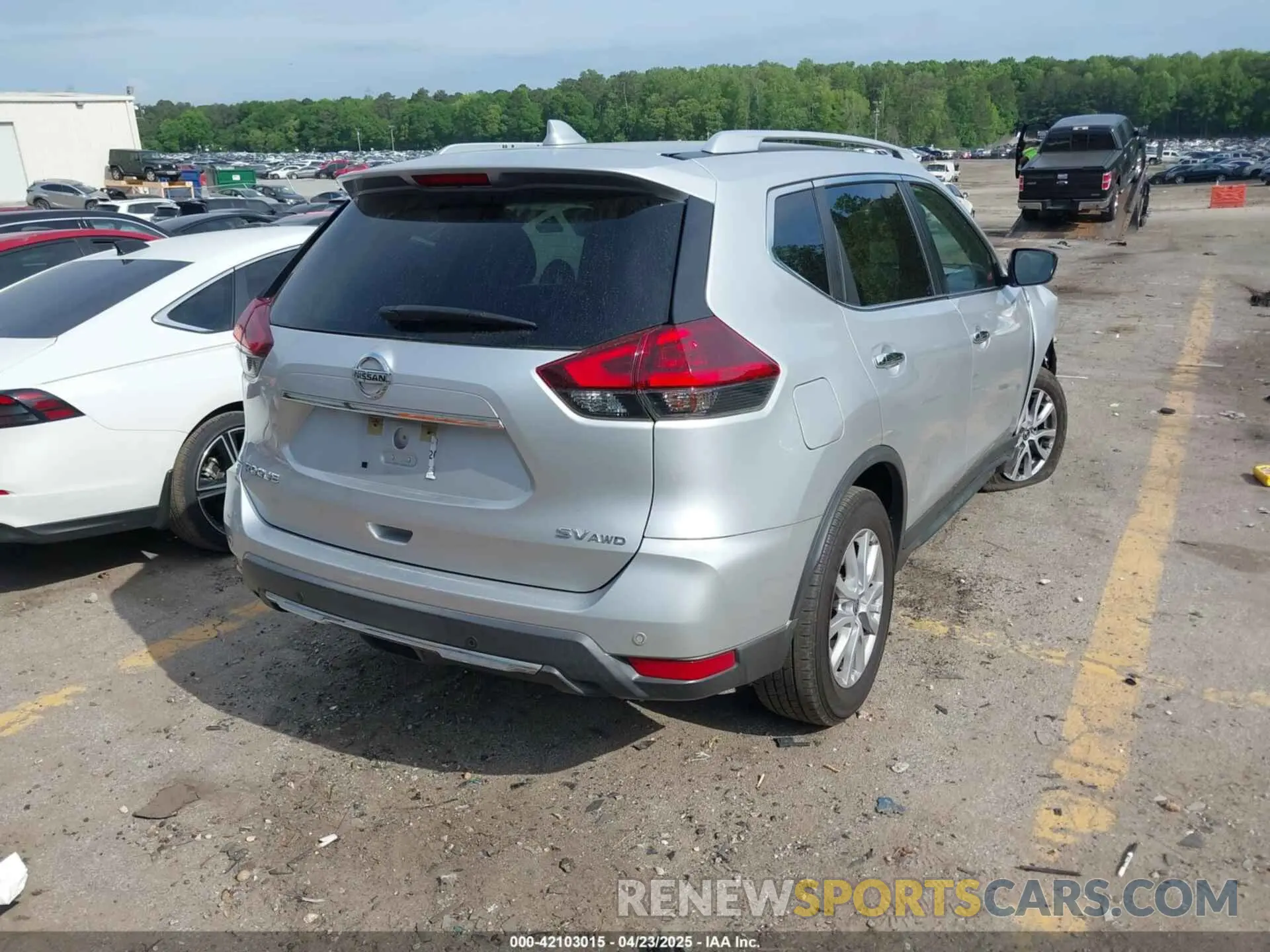 4 Фотография поврежденного автомобиля KNMAT2MV9KP524691 NISSAN ROGUE 2019