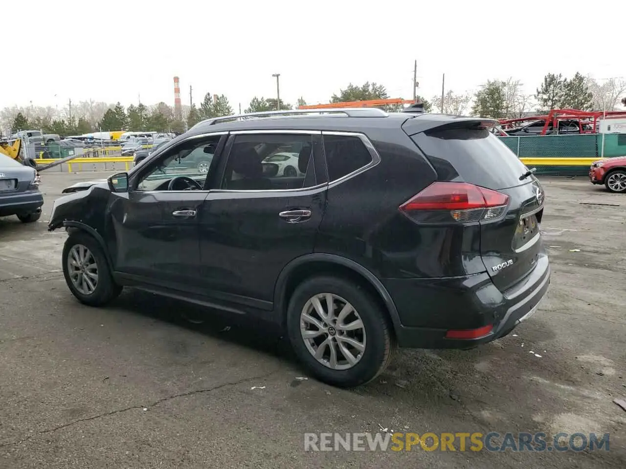 2 Photograph of a damaged car KNMAT2MV9KP542432 NISSAN ROGUE 2019