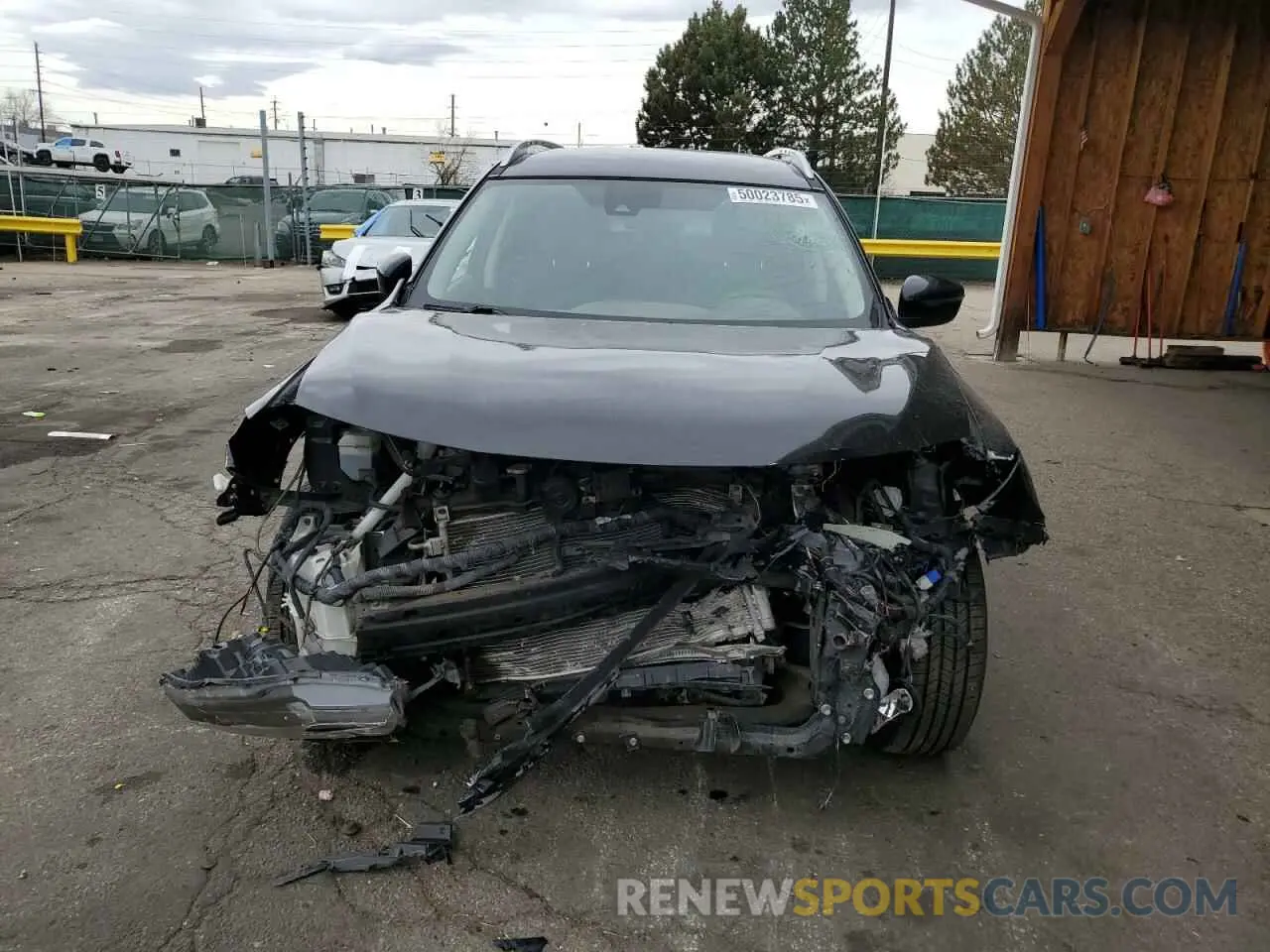 5 Photograph of a damaged car KNMAT2MV9KP542432 NISSAN ROGUE 2019