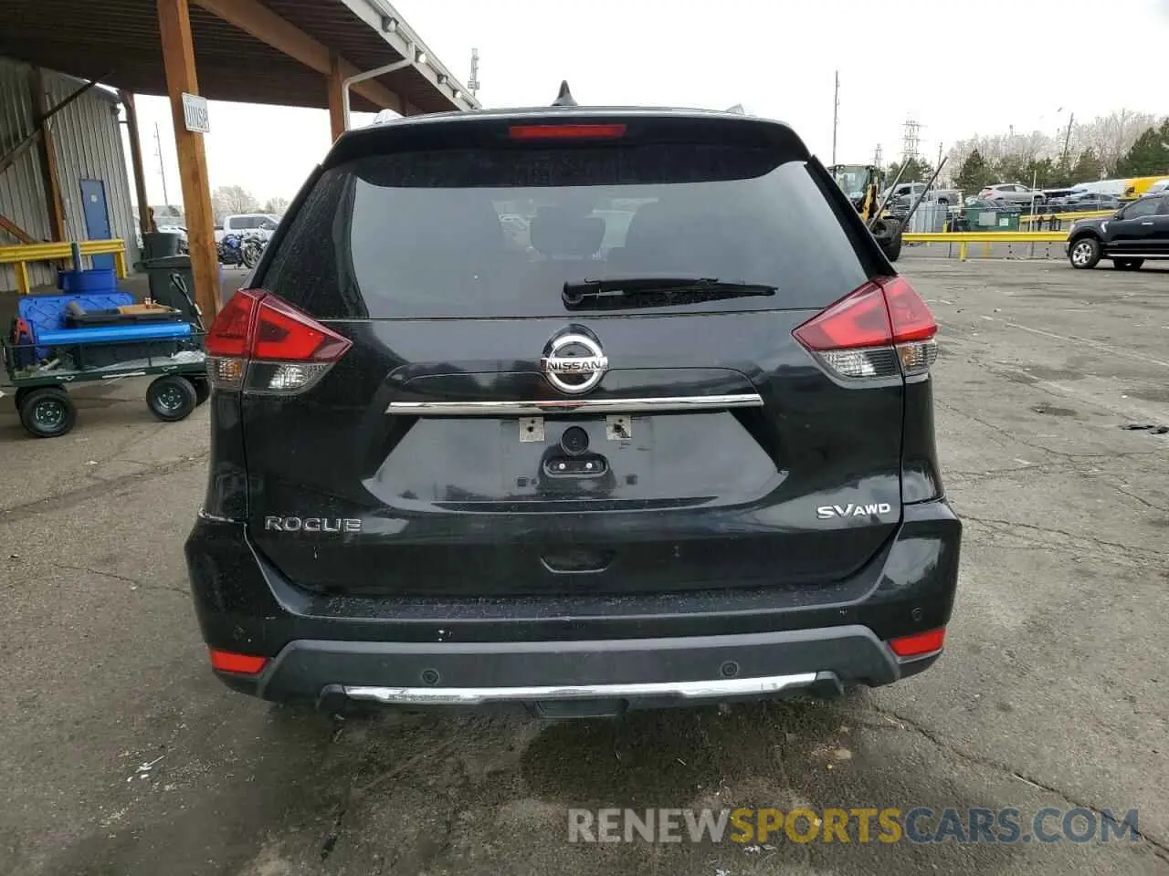 6 Photograph of a damaged car KNMAT2MV9KP542432 NISSAN ROGUE 2019