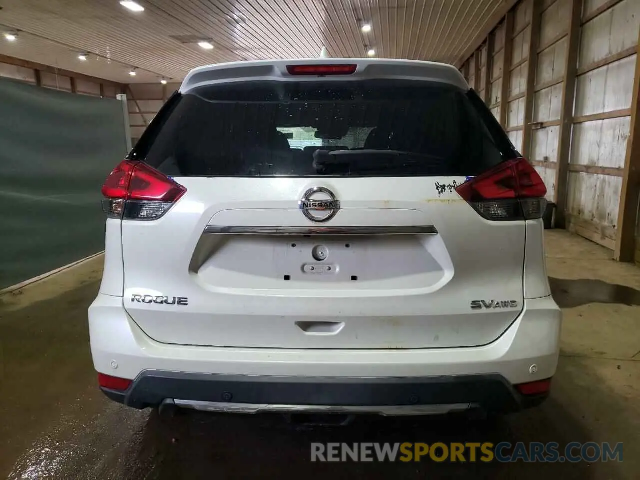 6 Photograph of a damaged car KNMAT2MV9KP549767 NISSAN ROGUE 2019
