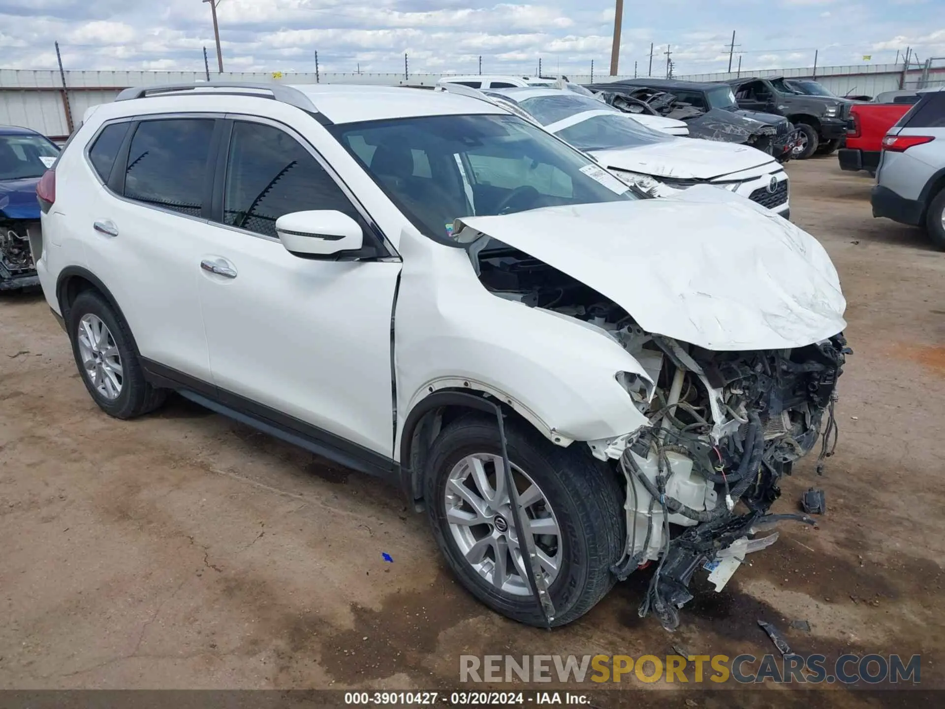 1 Фотография поврежденного автомобиля KNMAT2MV9KP550496 NISSAN ROGUE 2019