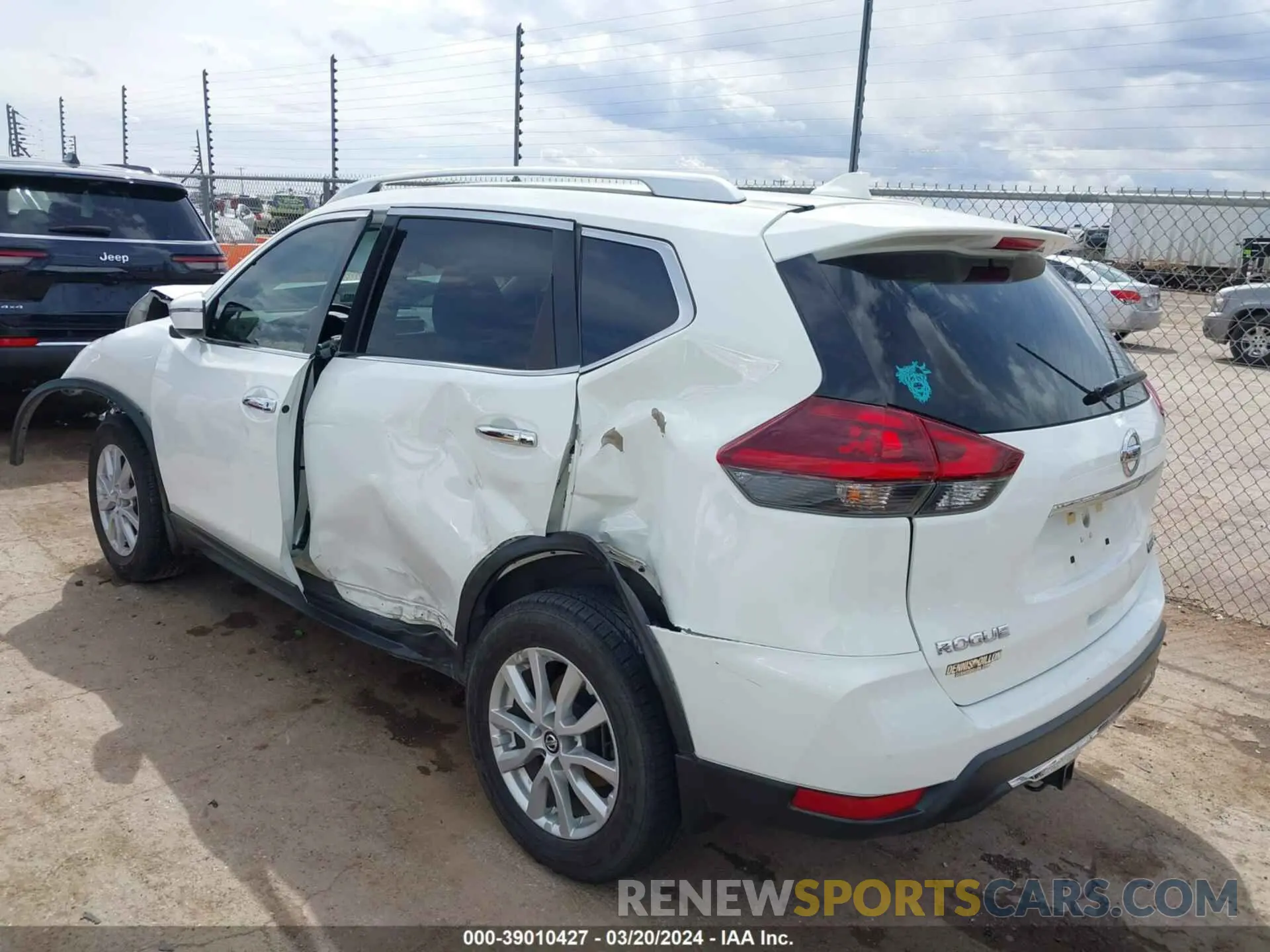 3 Фотография поврежденного автомобиля KNMAT2MV9KP550496 NISSAN ROGUE 2019