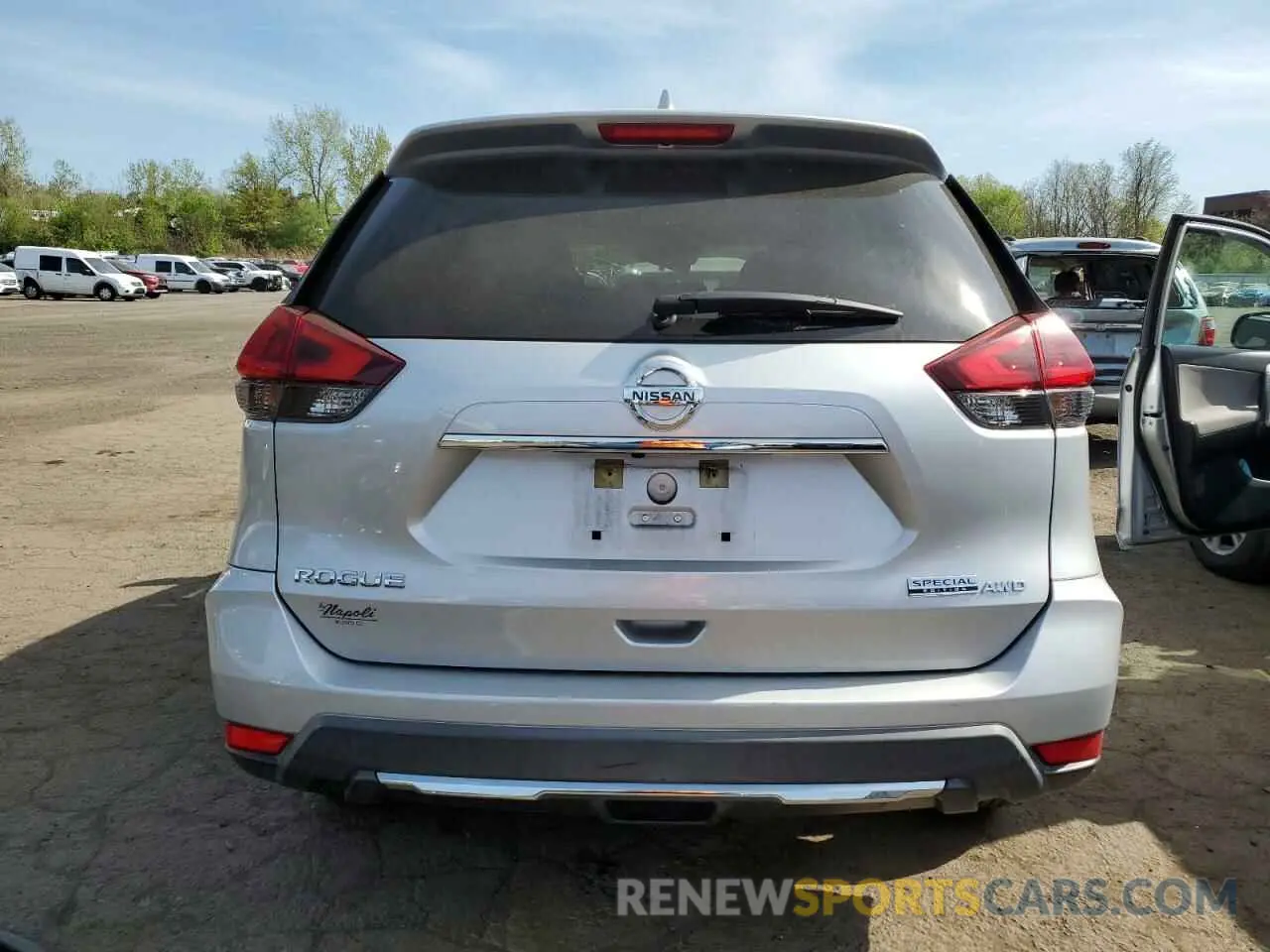 6 Photograph of a damaged car KNMAT2MV9KP553768 NISSAN ROGUE 2019