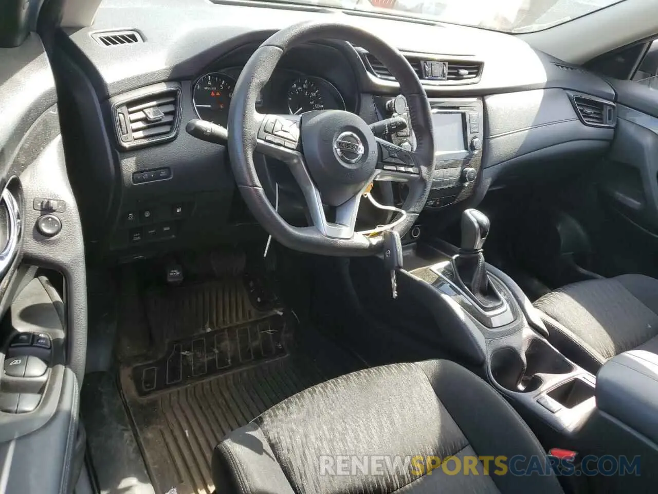 8 Photograph of a damaged car KNMAT2MV9KP553768 NISSAN ROGUE 2019