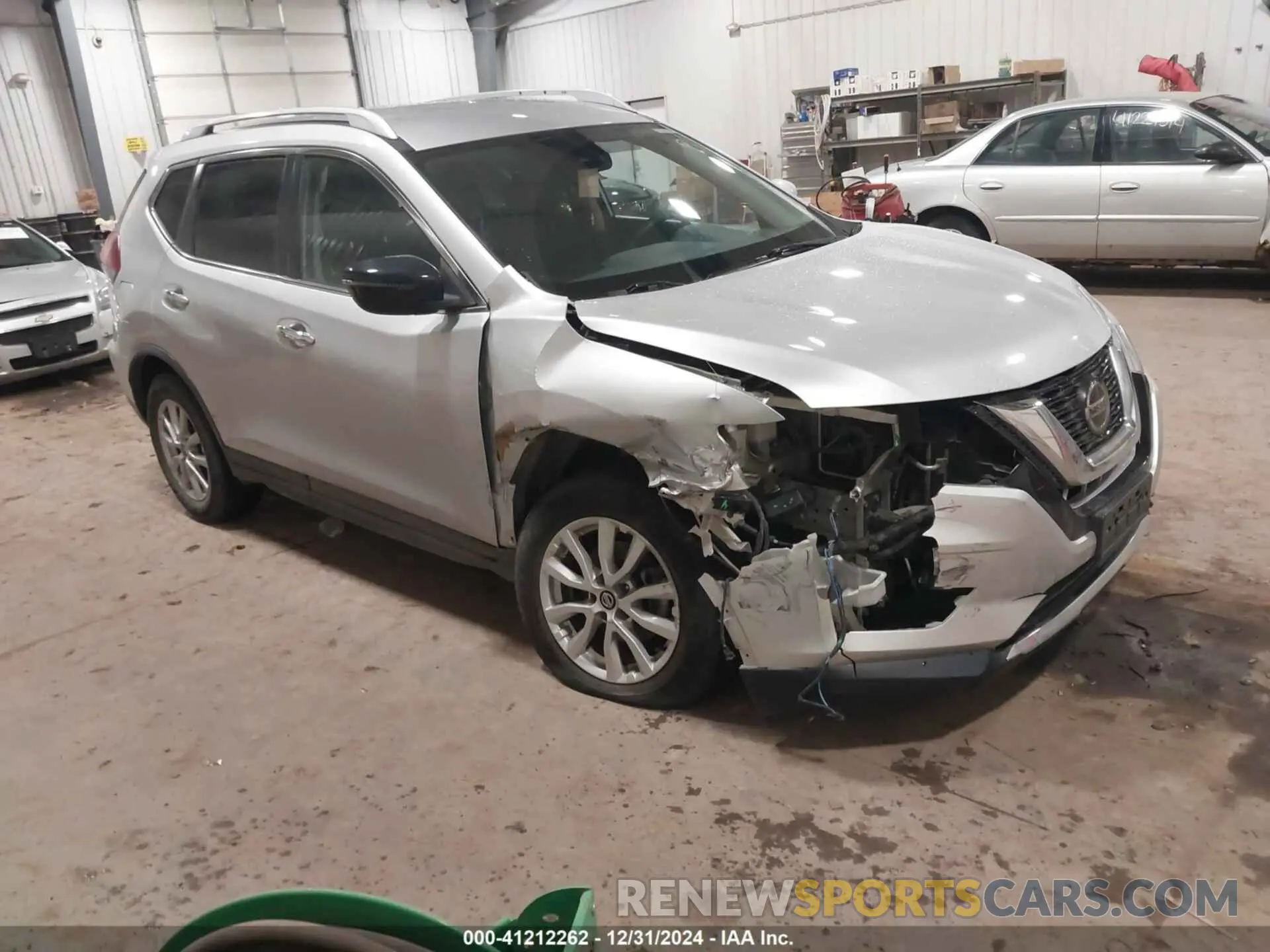 1 Photograph of a damaged car KNMAT2MV9KP554984 NISSAN ROGUE 2019