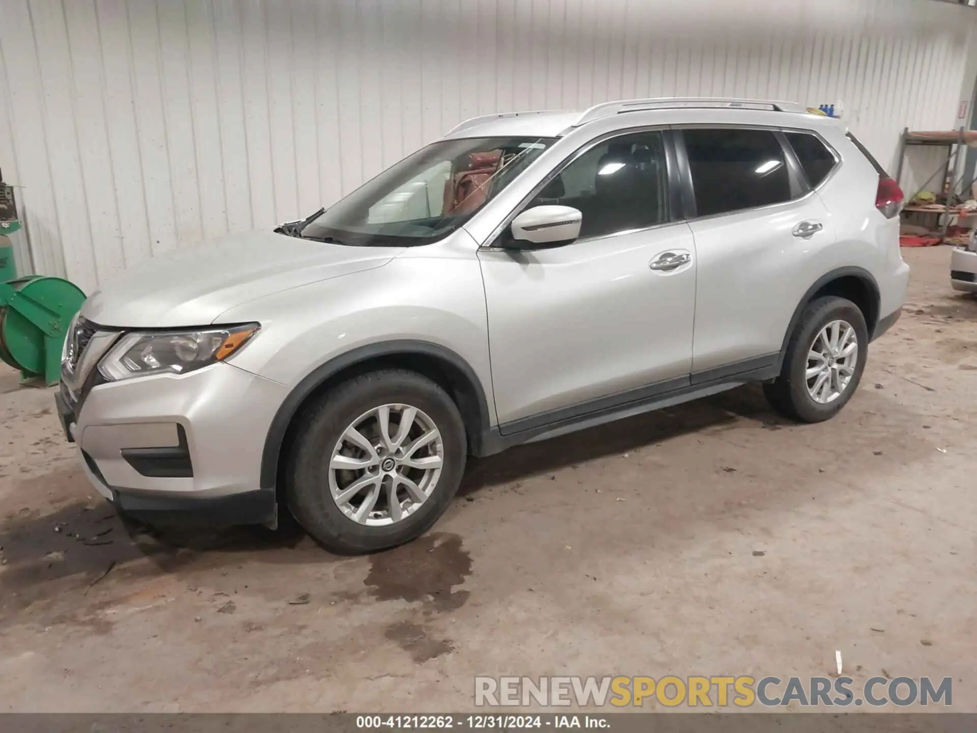 2 Photograph of a damaged car KNMAT2MV9KP554984 NISSAN ROGUE 2019