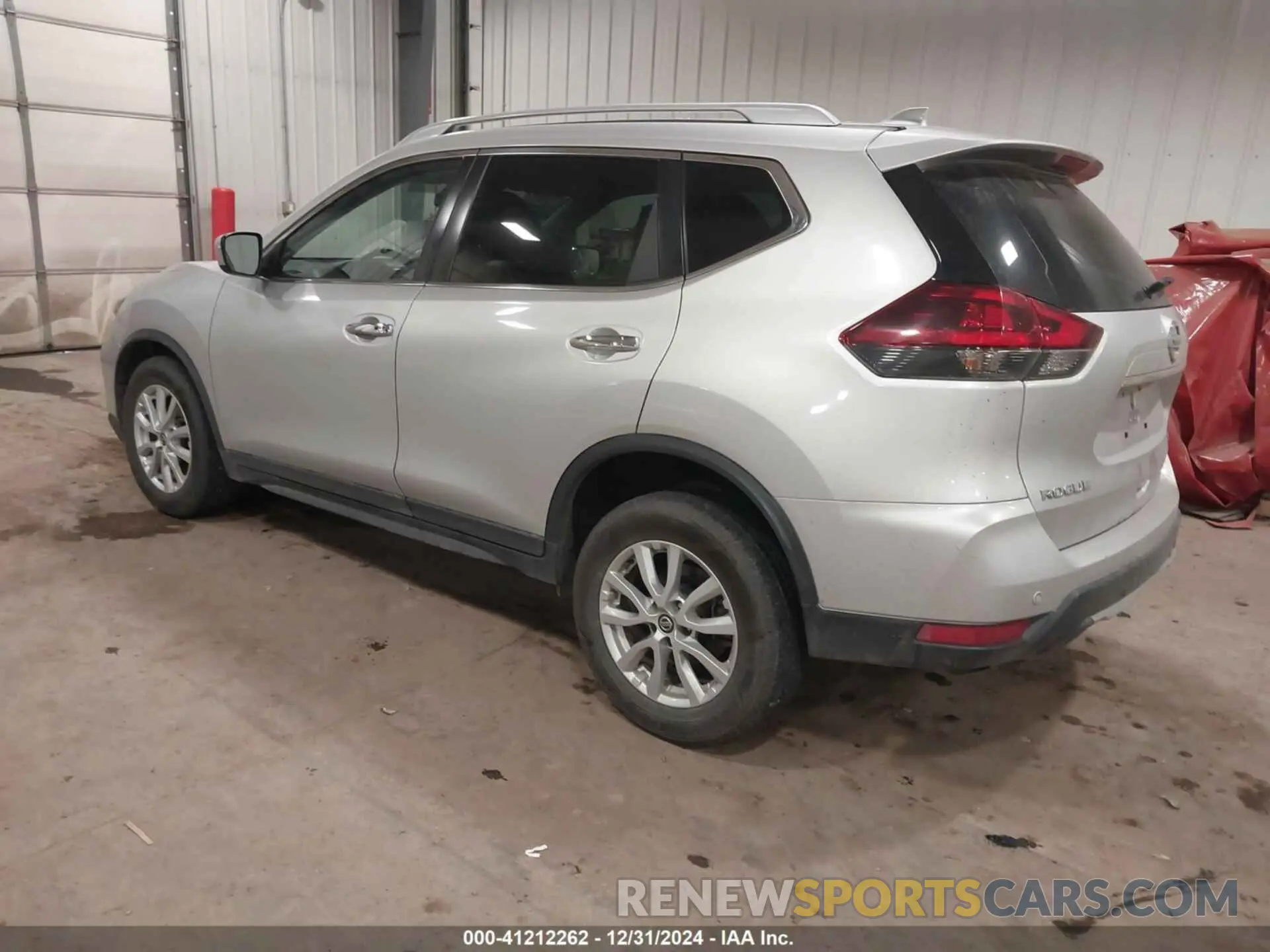 3 Photograph of a damaged car KNMAT2MV9KP554984 NISSAN ROGUE 2019