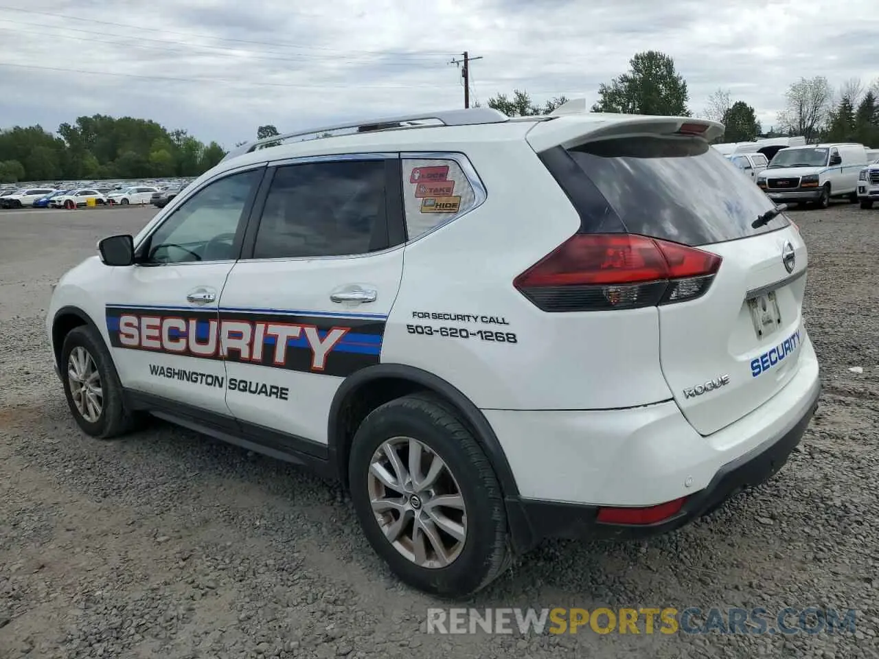 2 Photograph of a damaged car KNMAT2MVXKP500190 NISSAN ROGUE 2019