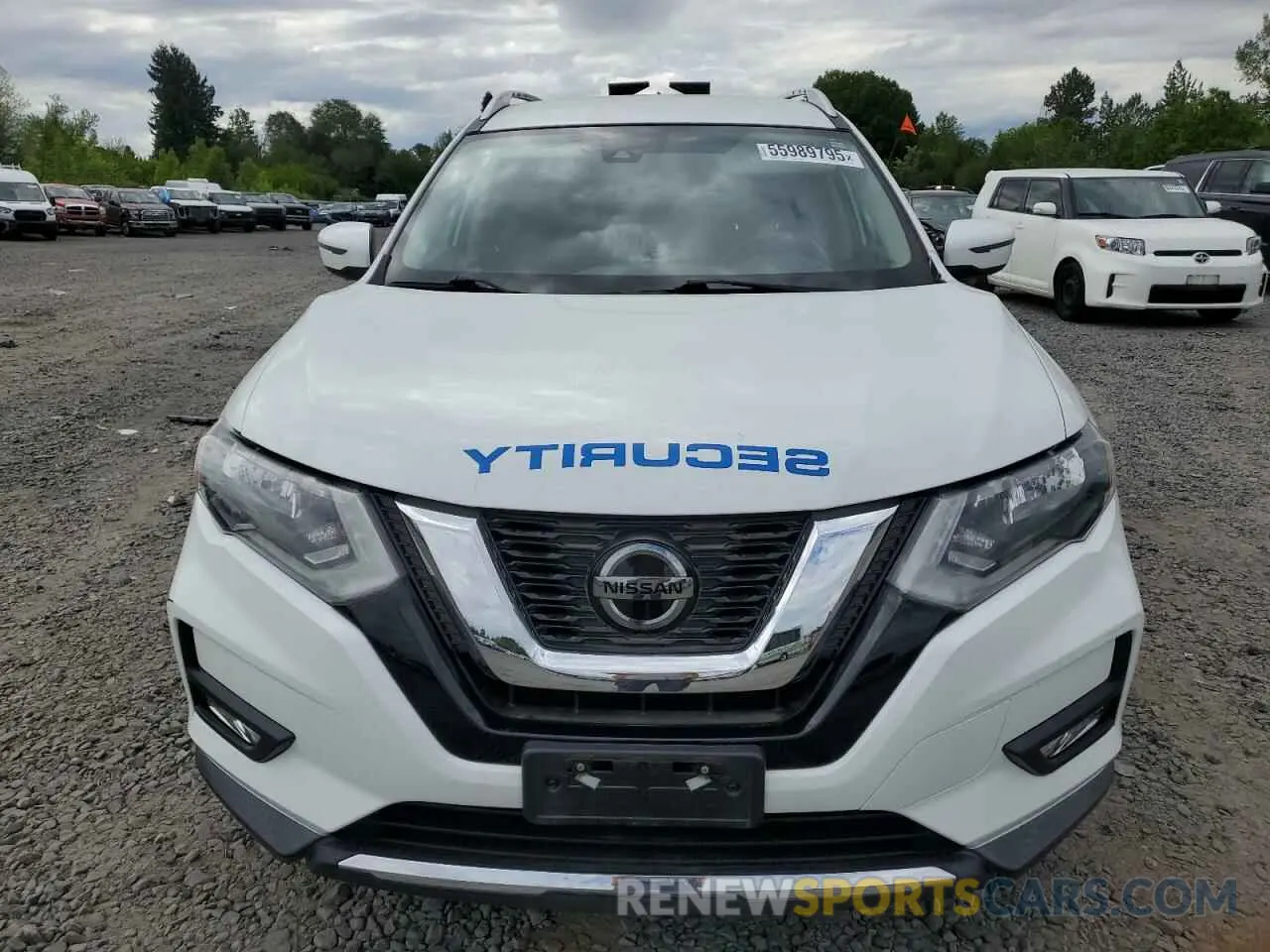 5 Photograph of a damaged car KNMAT2MVXKP500190 NISSAN ROGUE 2019