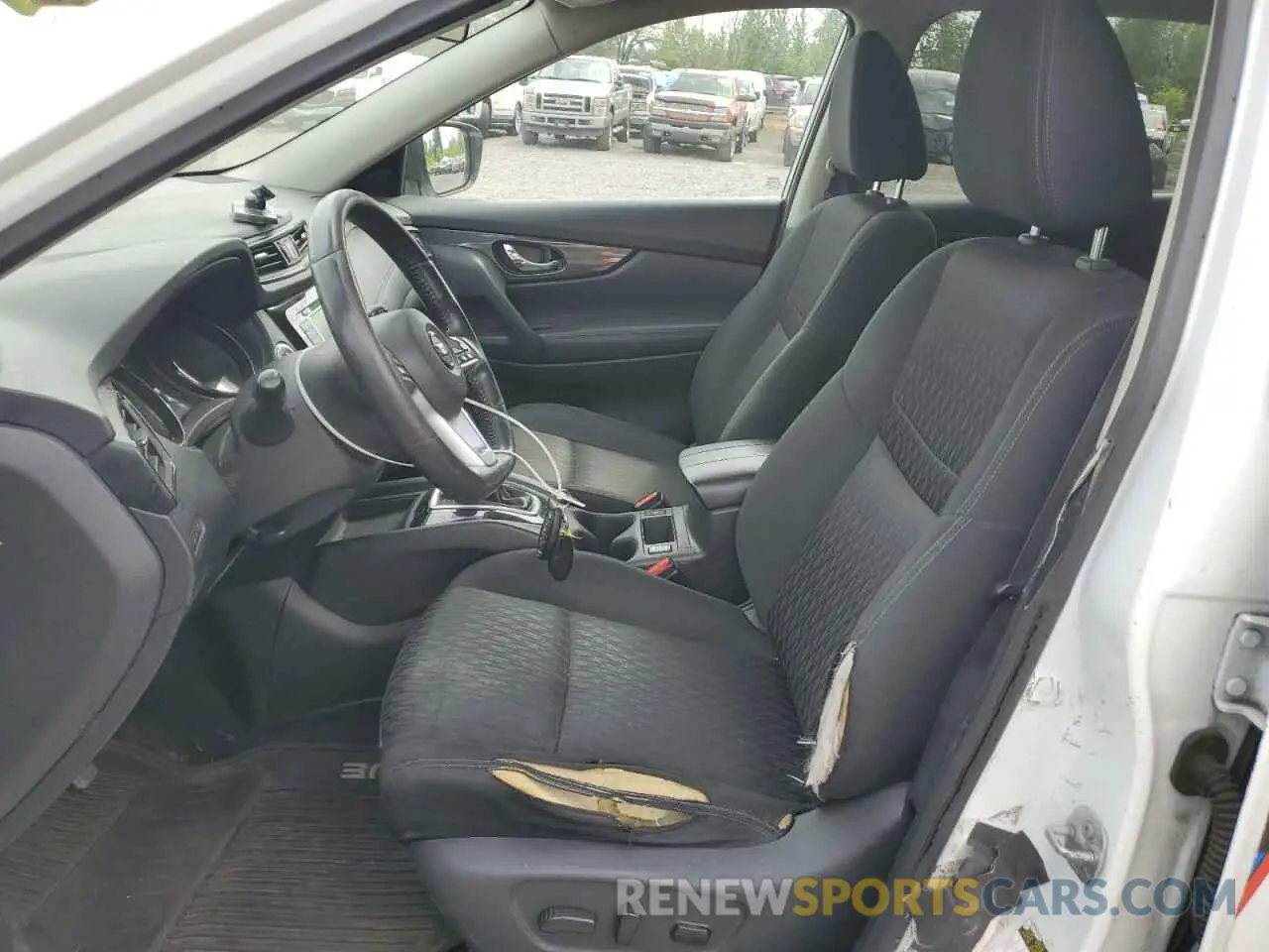 7 Photograph of a damaged car KNMAT2MVXKP500190 NISSAN ROGUE 2019
