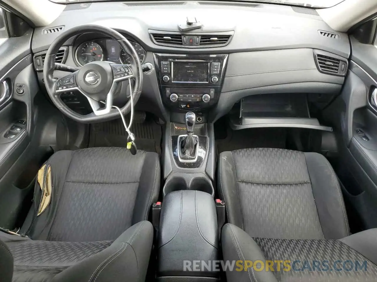 8 Photograph of a damaged car KNMAT2MVXKP500190 NISSAN ROGUE 2019