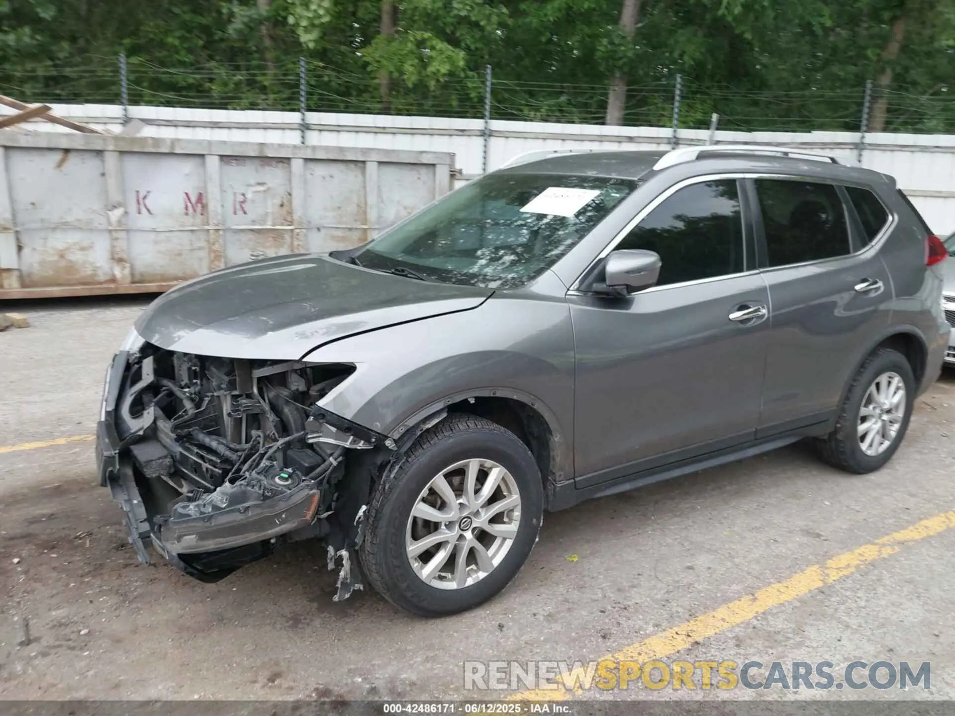 6 Photograph of a damaged car KNMAT2MVXKP500917 NISSAN ROGUE 2019