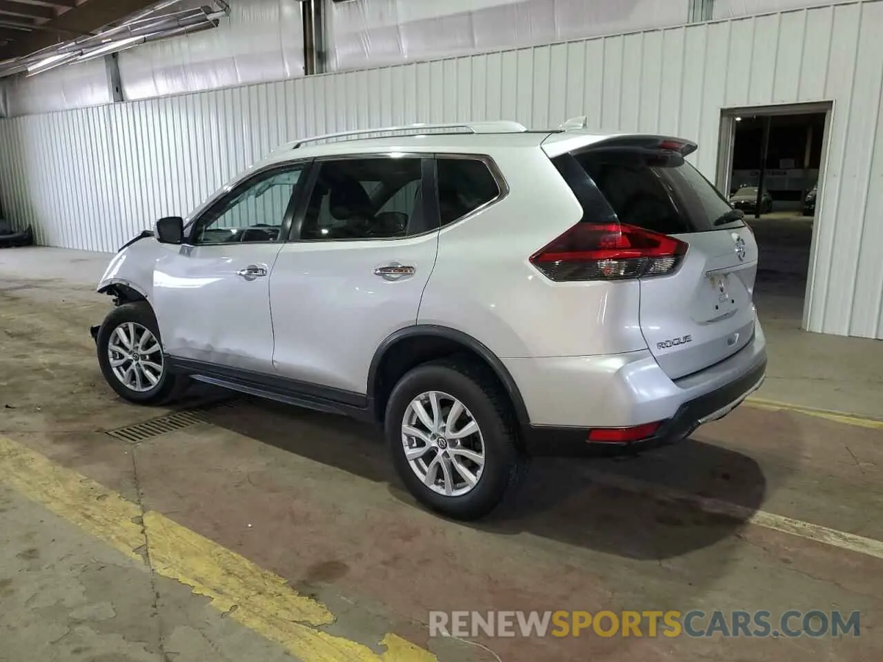 2 Photograph of a damaged car KNMAT2MVXKP505602 NISSAN ROGUE 2019