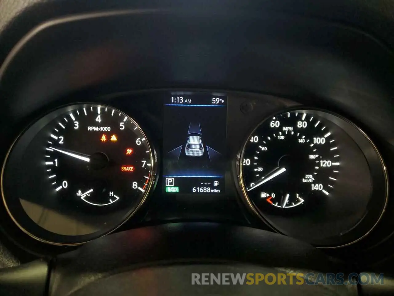 9 Photograph of a damaged car KNMAT2MVXKP505602 NISSAN ROGUE 2019