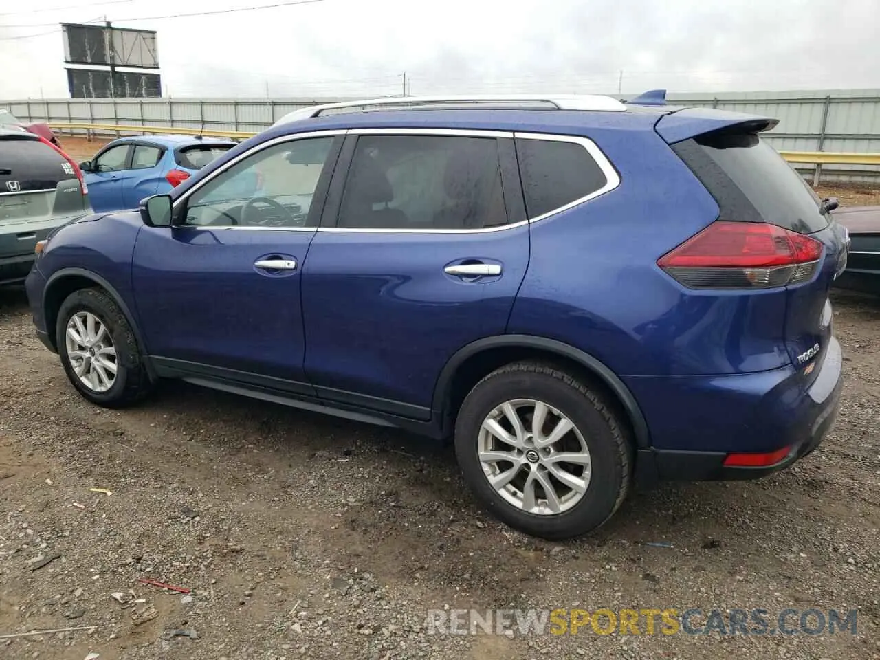 2 Фотография поврежденного автомобиля KNMAT2MVXKP510105 NISSAN ROGUE 2019