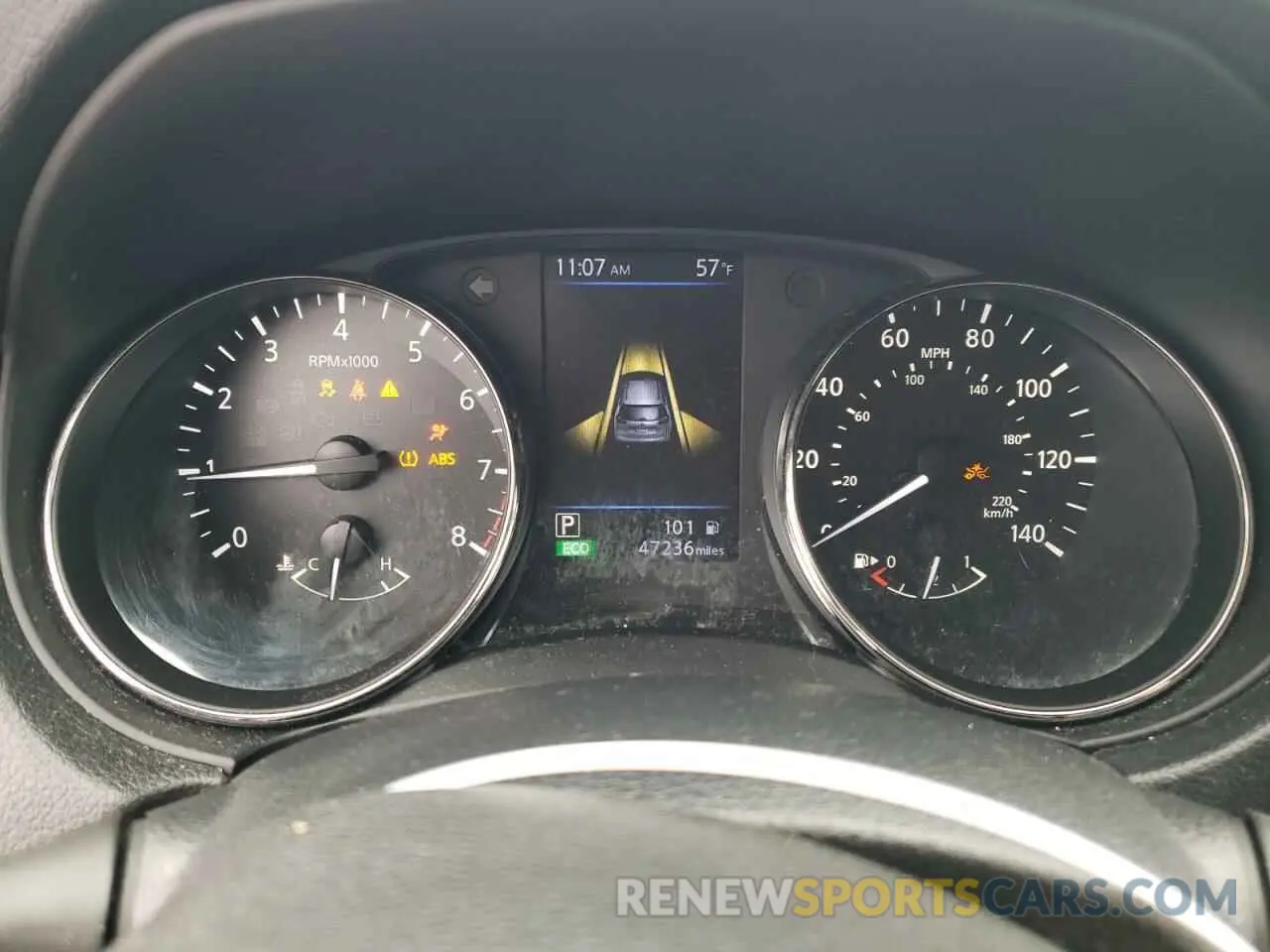 9 Фотография поврежденного автомобиля KNMAT2MVXKP510105 NISSAN ROGUE 2019