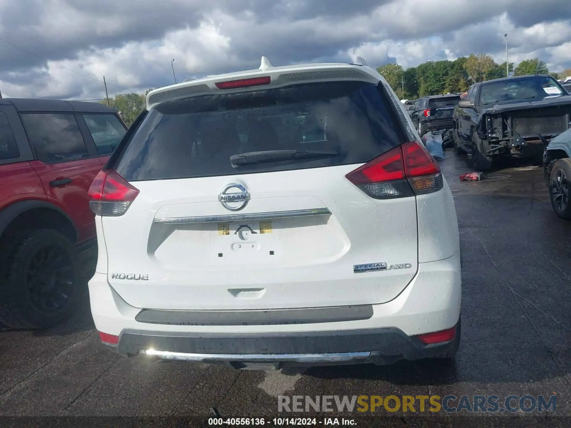 16 Photograph of a damaged car KNMAT2MVXKP528443 NISSAN ROGUE 2019