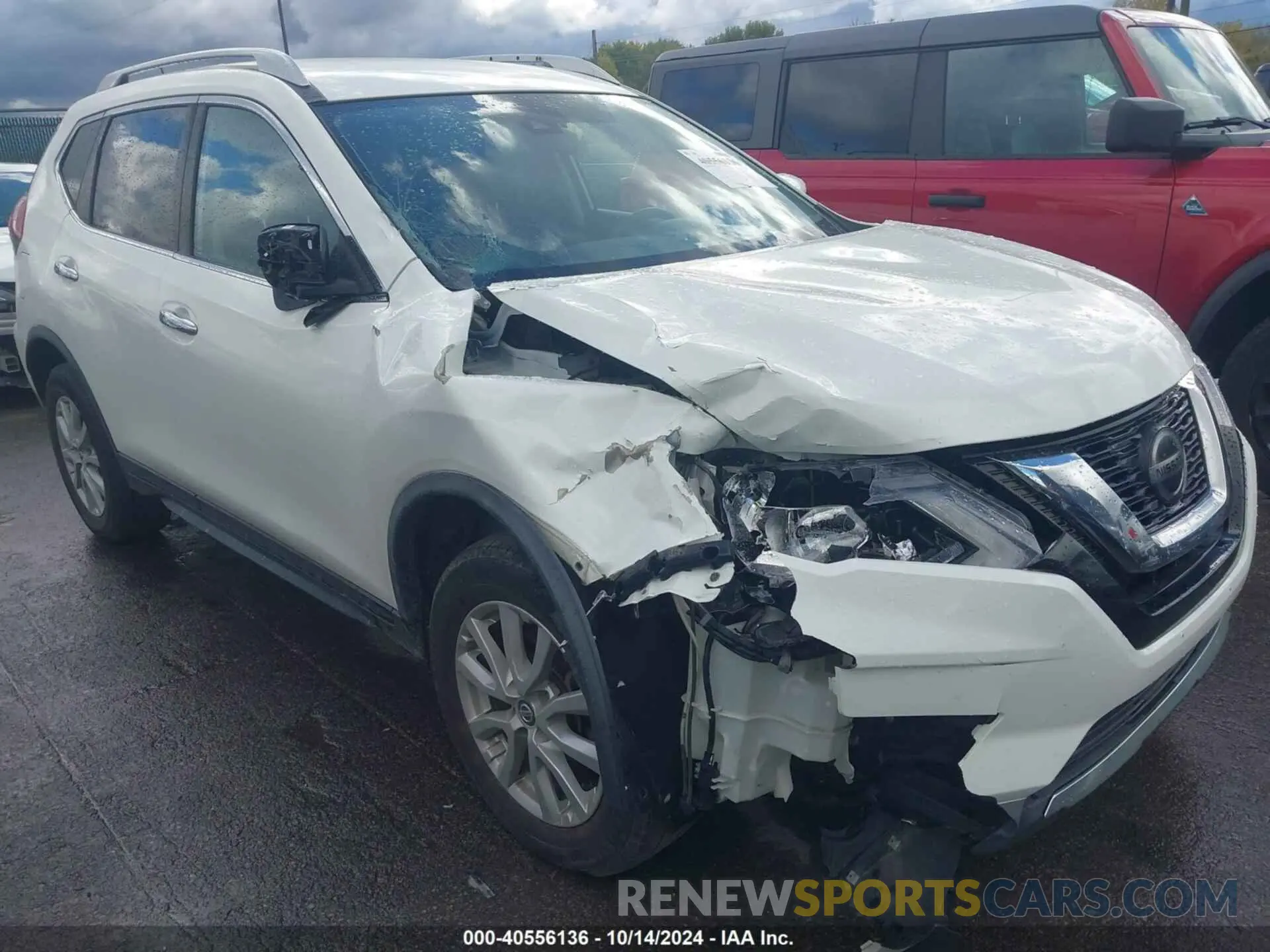 6 Photograph of a damaged car KNMAT2MVXKP528443 NISSAN ROGUE 2019