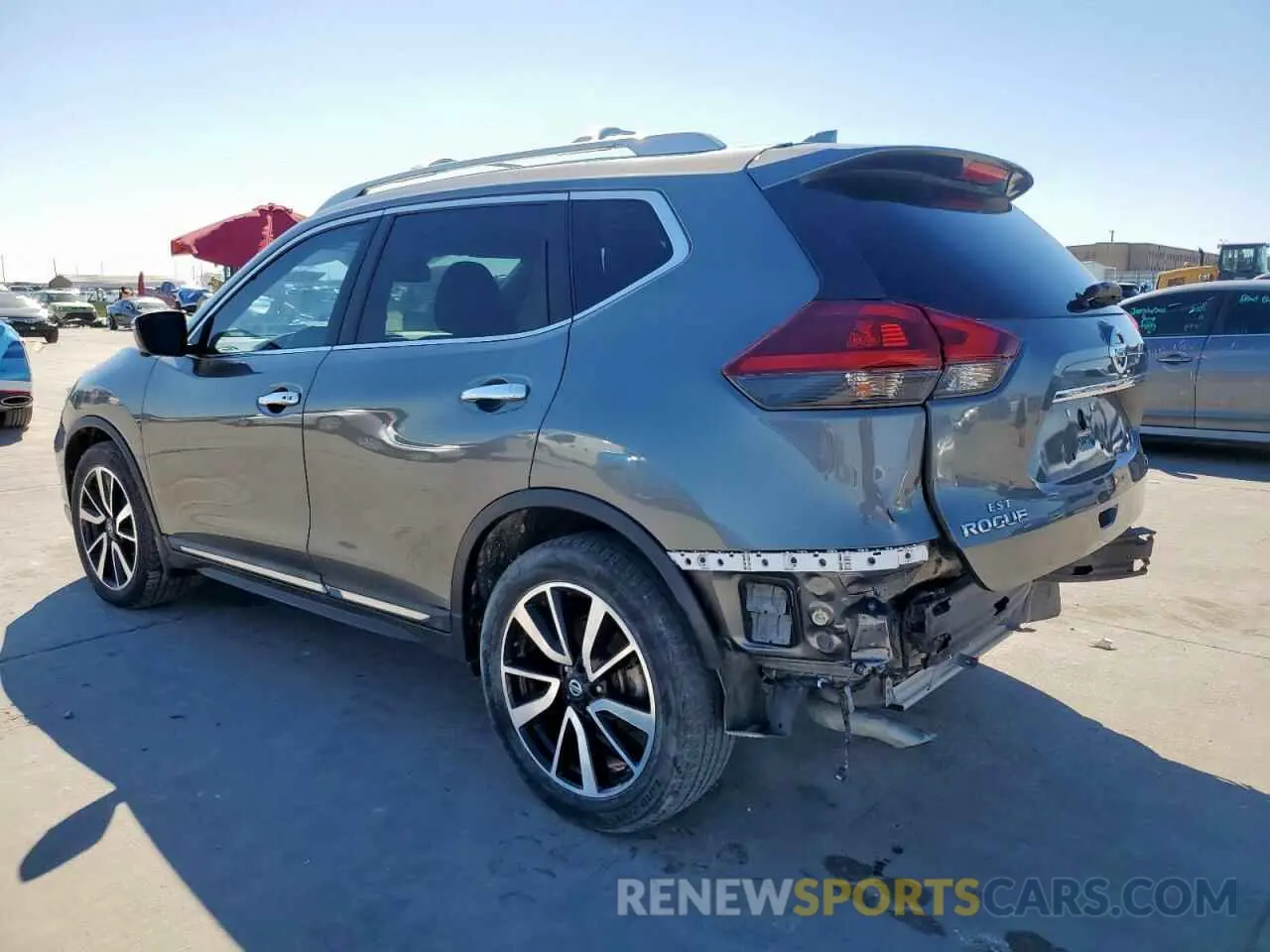 2 Photograph of a damaged car 5N1AT2MT5LC702499 NISSAN ROGUE 2020