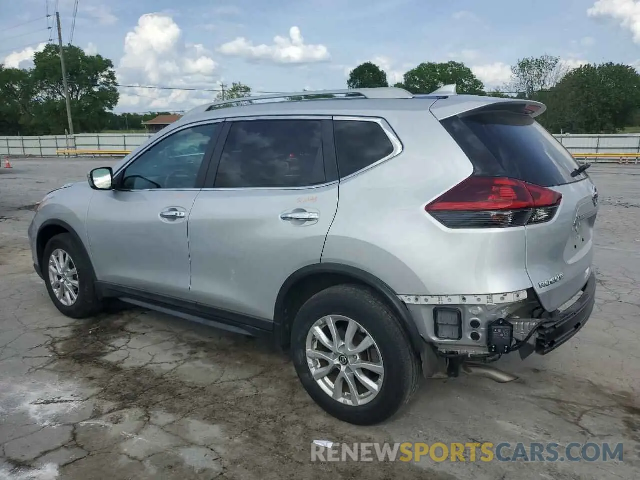 2 Photograph of a damaged car 5N1AT2MT5LC795590 NISSAN ROGUE 2020