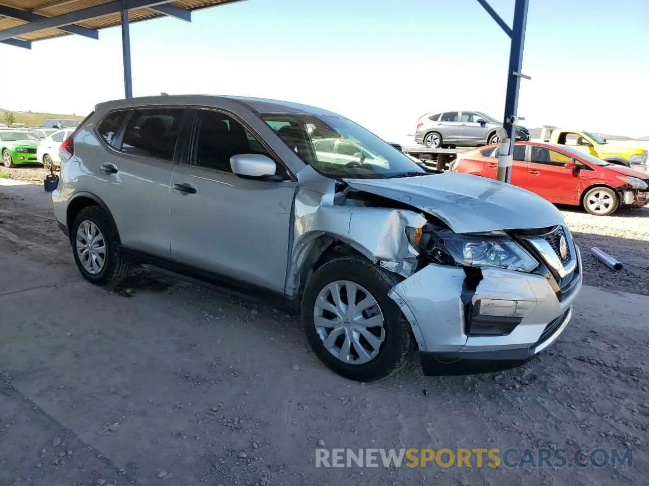 4 Photograph of a damaged car 5N1AT2MT5LC805616 NISSAN ROGUE 2020