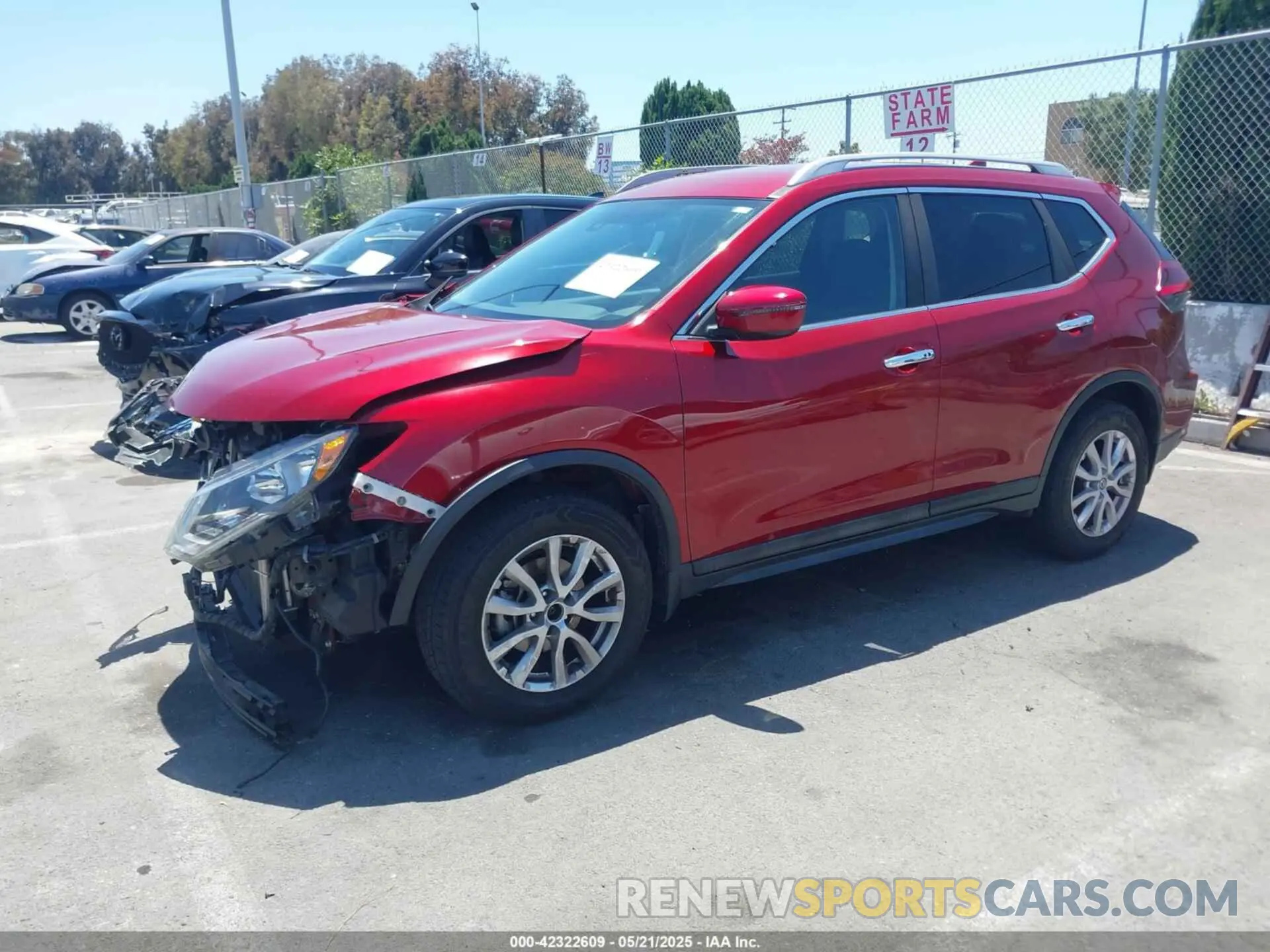 2 Photograph of a damaged car 5N1AT2MT6LC734328 NISSAN ROGUE 2020