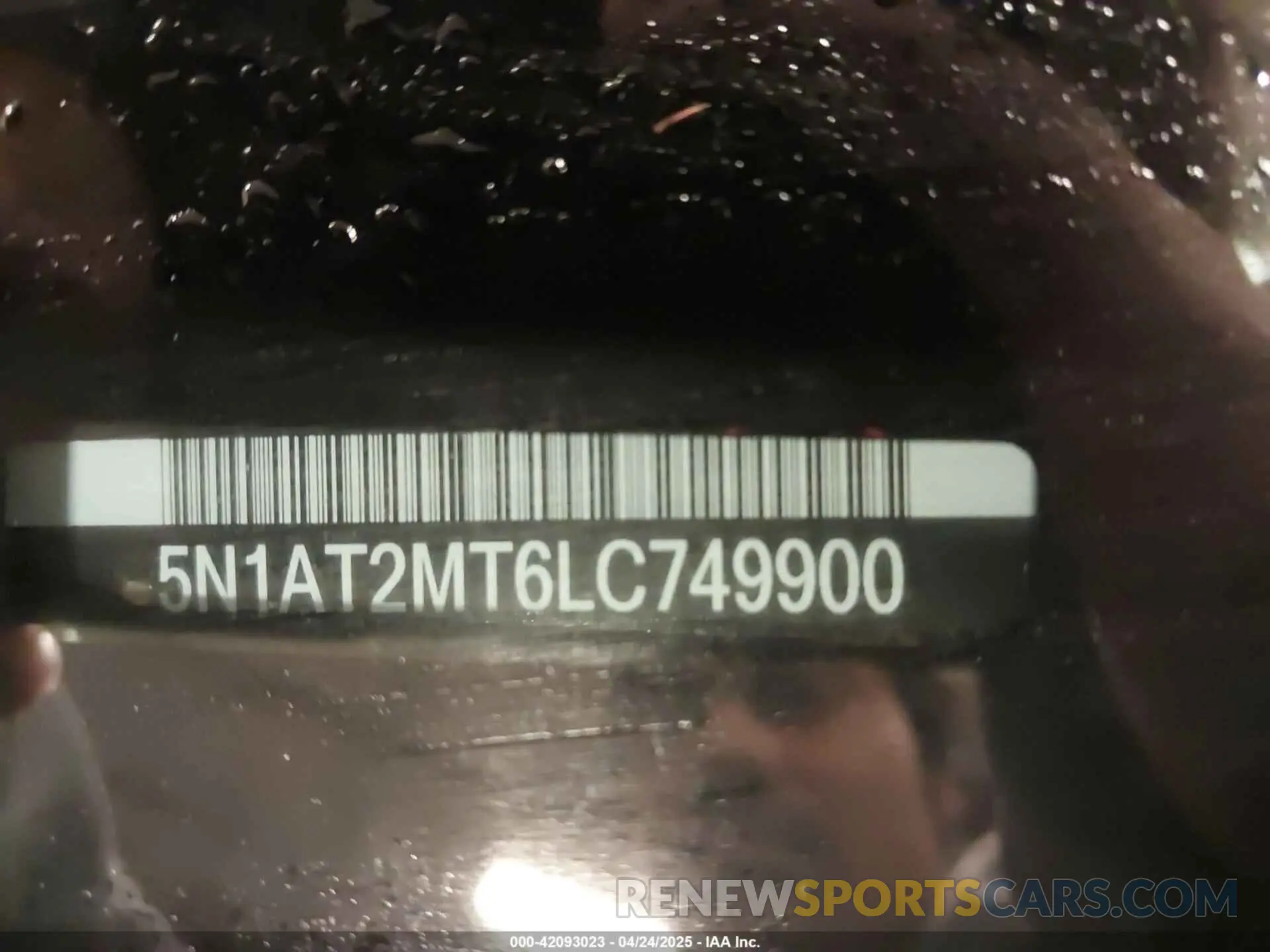 9 Фотография поврежденного автомобиля 5N1AT2MT6LC749900 NISSAN ROGUE 2020