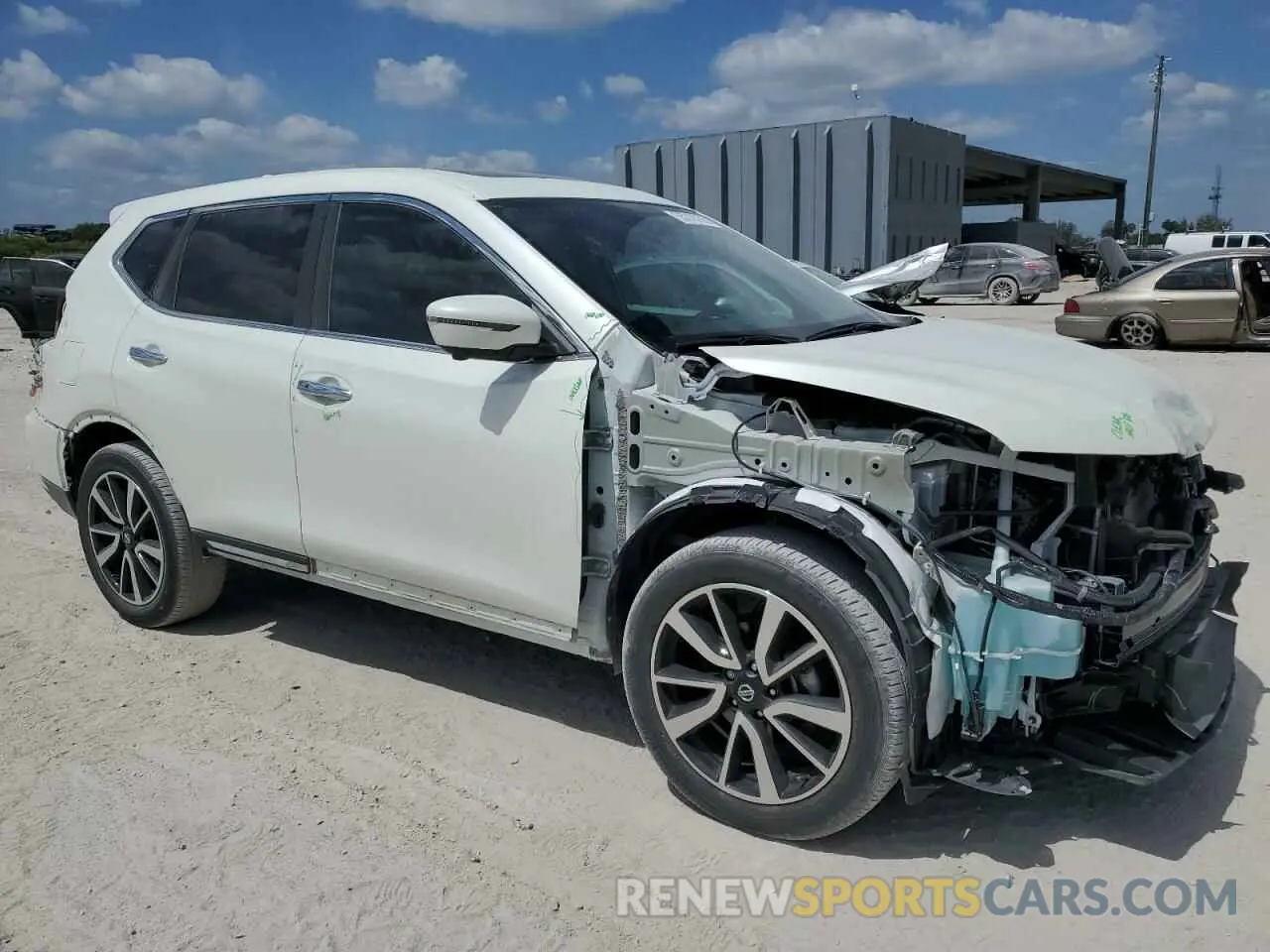 4 Photograph of a damaged car 5N1AT2MT8LC729096 NISSAN ROGUE 2020