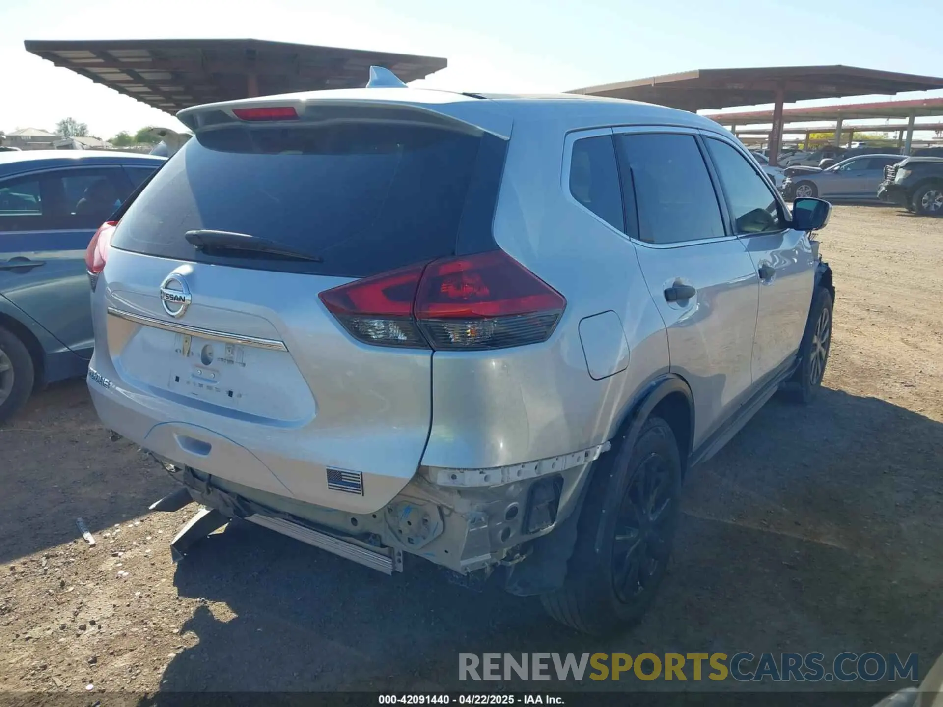 4 Фотография поврежденного автомобиля 5N1AT2MT9LC754458 NISSAN ROGUE 2020