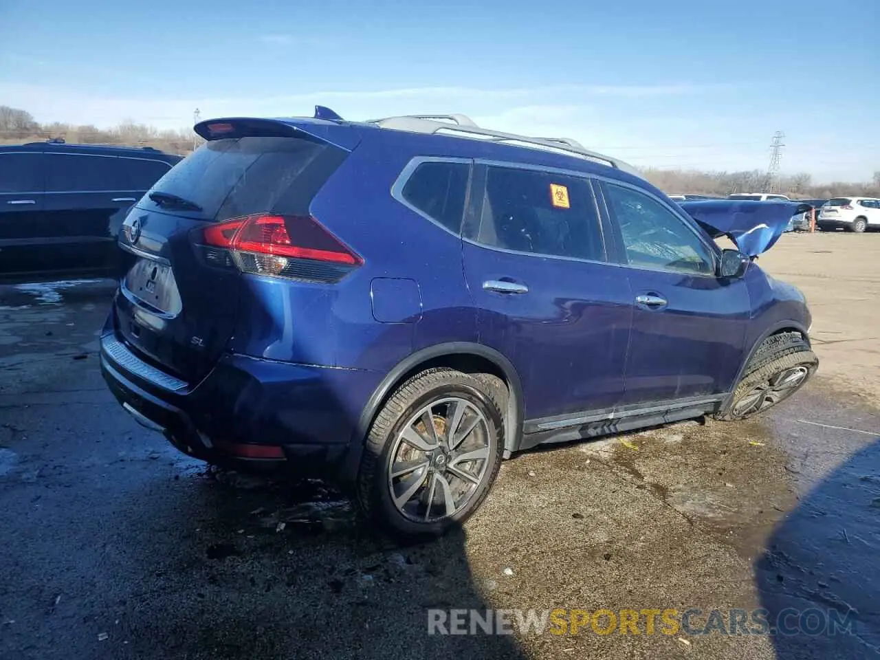 3 Photograph of a damaged car 5N1AT2MT9LC771342 NISSAN ROGUE 2020