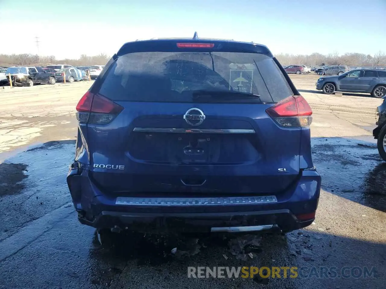 6 Photograph of a damaged car 5N1AT2MT9LC771342 NISSAN ROGUE 2020