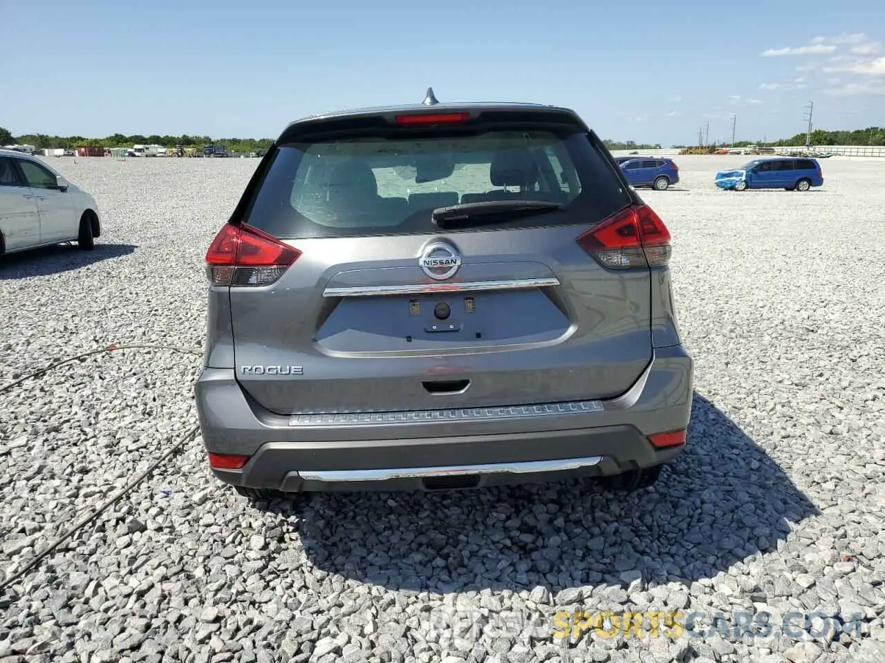 6 Photograph of a damaged car 5N1AT2MT9LC816196 NISSAN ROGUE 2020