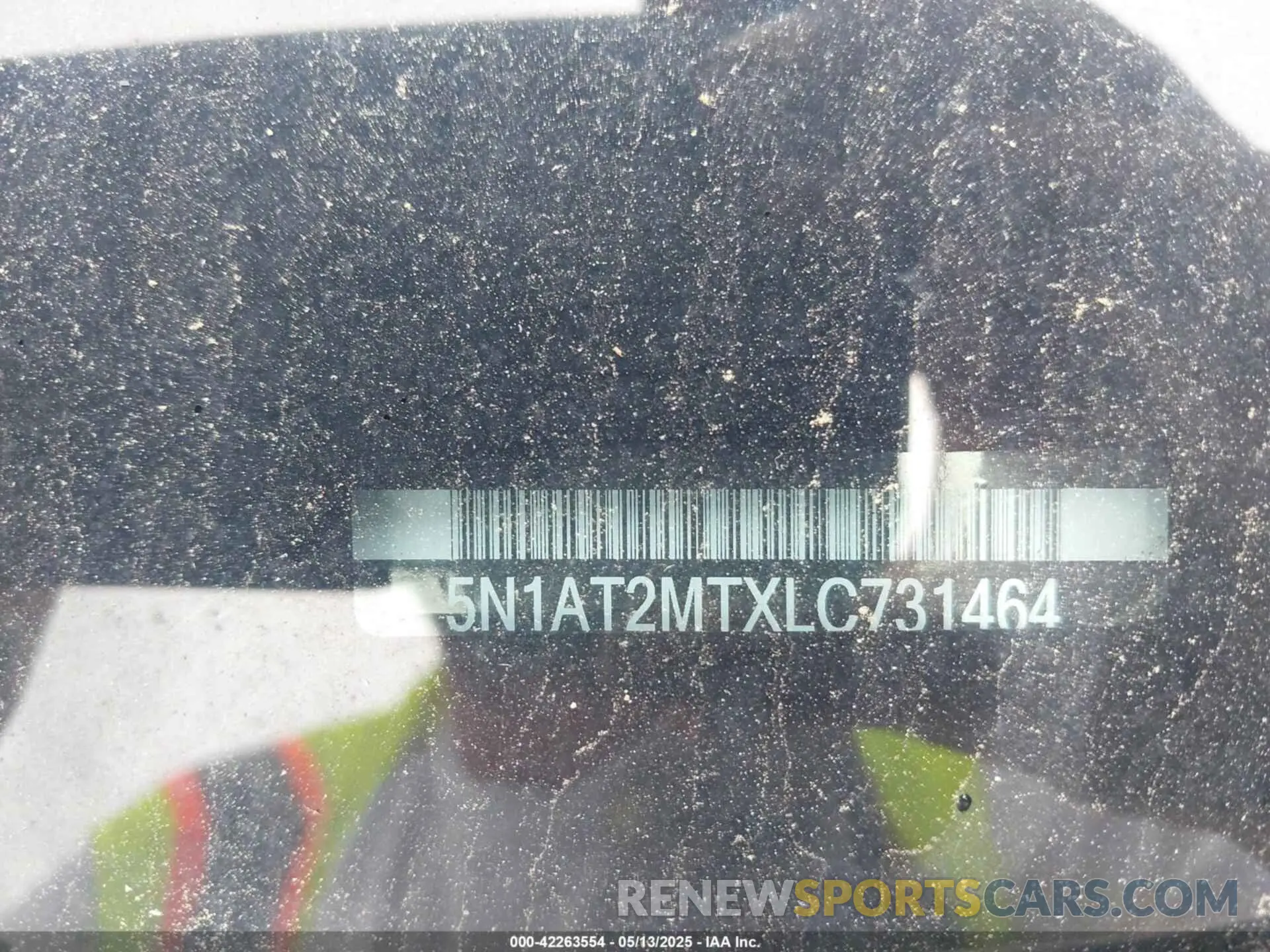 16 Photograph of a damaged car 5N1AT2MTXLC731464 NISSAN ROGUE 2020