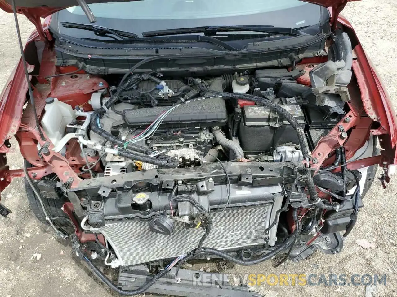 12 Photograph of a damaged car 5N1AT2MTXLC734803 NISSAN ROGUE 2020
