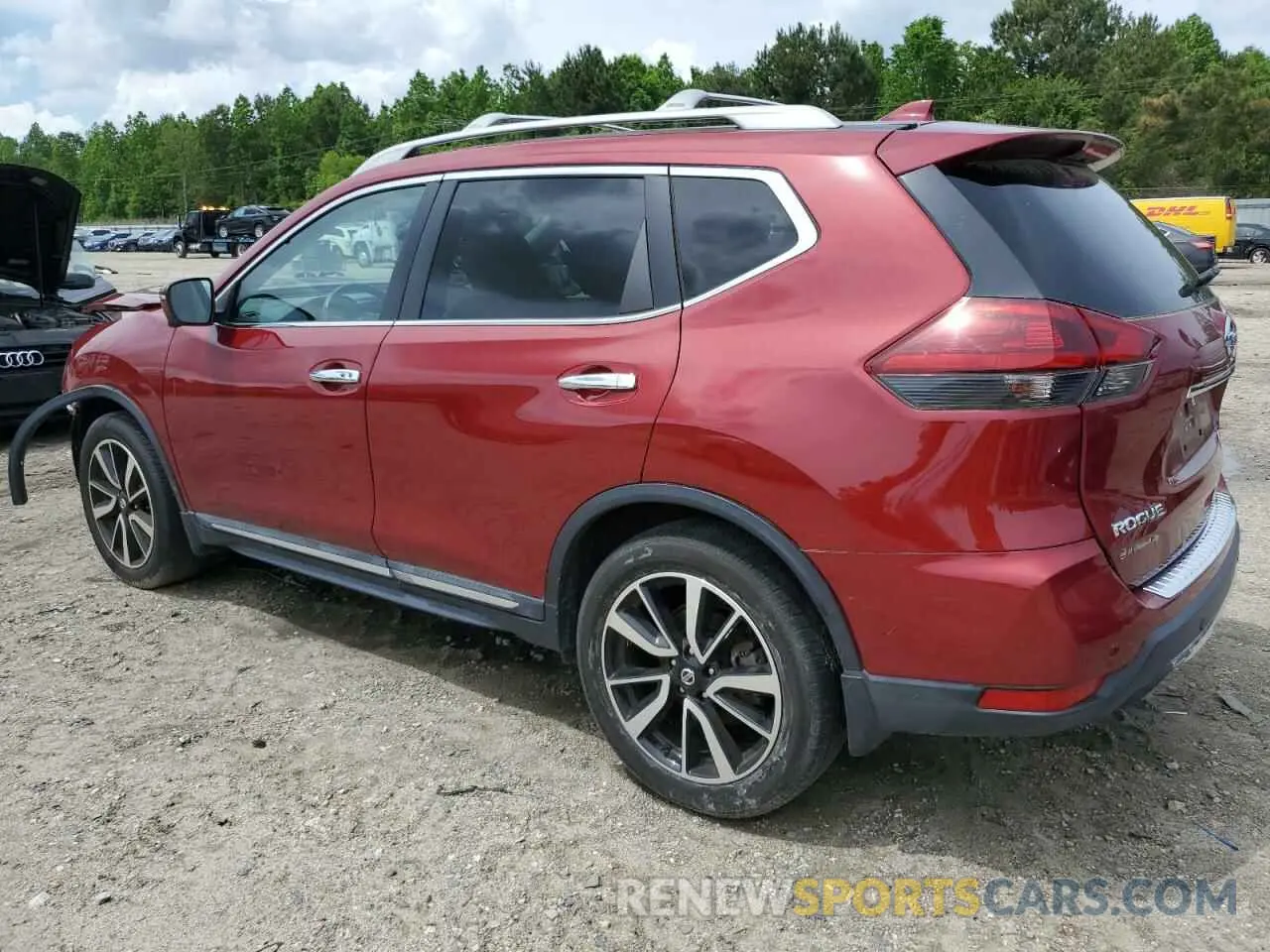 2 Photograph of a damaged car 5N1AT2MTXLC734803 NISSAN ROGUE 2020