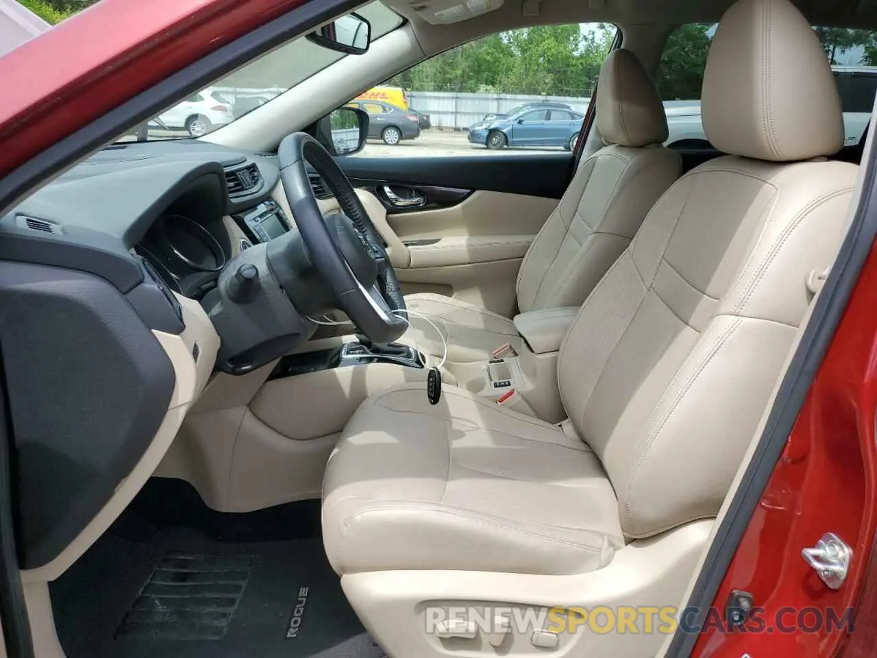7 Photograph of a damaged car 5N1AT2MTXLC734803 NISSAN ROGUE 2020