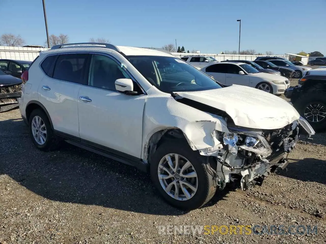 4 Photograph of a damaged car 5N1AT2MTXLC761130 NISSAN ROGUE 2020