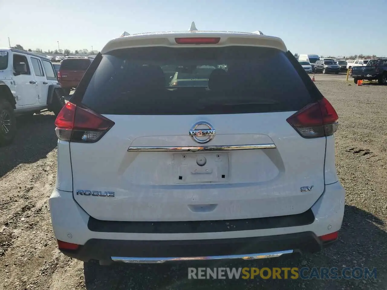 6 Photograph of a damaged car 5N1AT2MTXLC761130 NISSAN ROGUE 2020