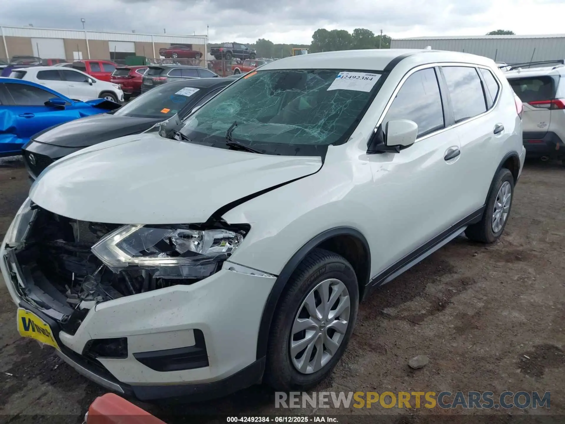 2 Photograph of a damaged car 5N1AT2MV0LC711564 NISSAN ROGUE 2020