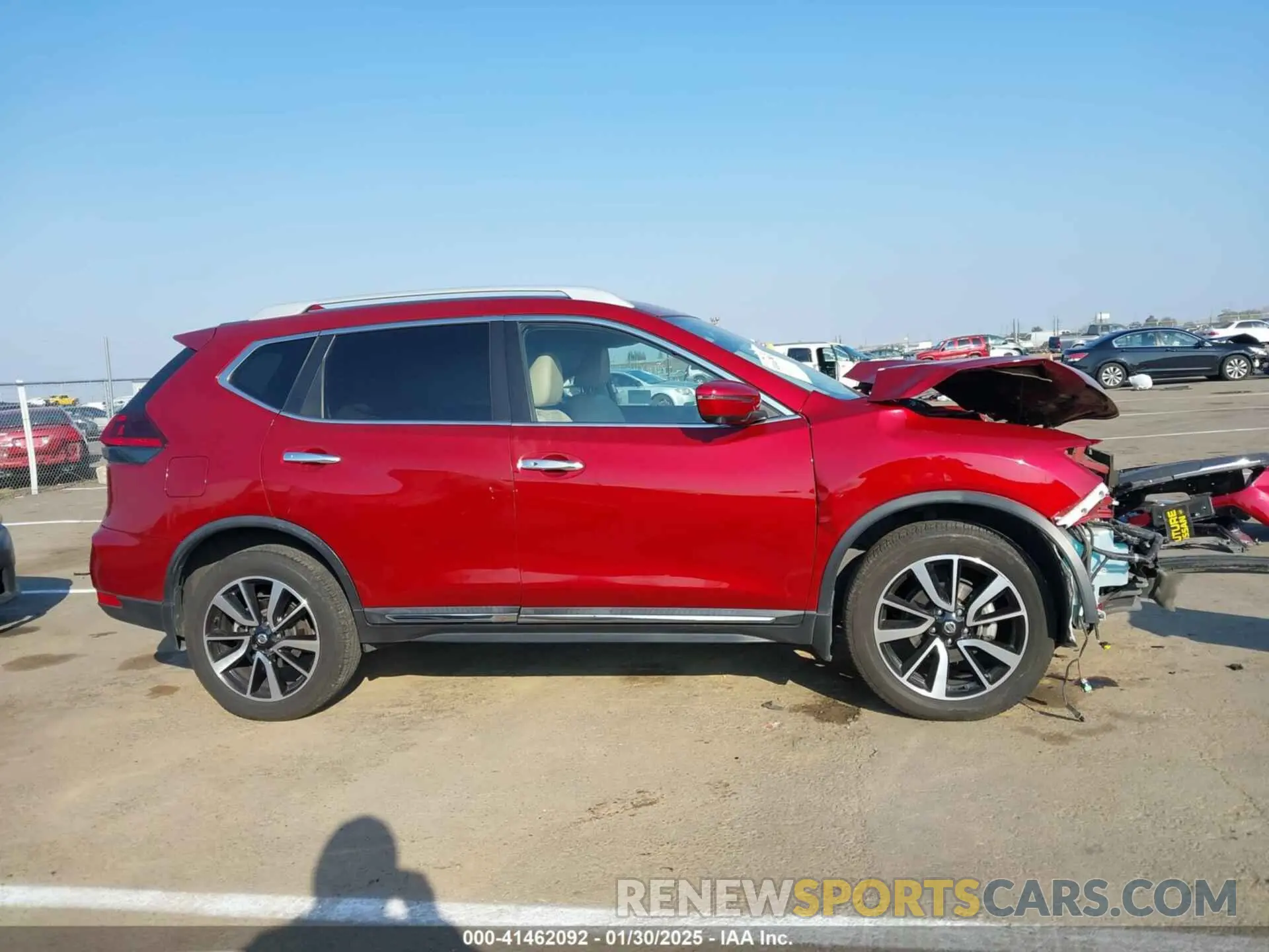 13 Фотография поврежденного автомобиля 5N1AT2MV0LC734794 NISSAN ROGUE 2020