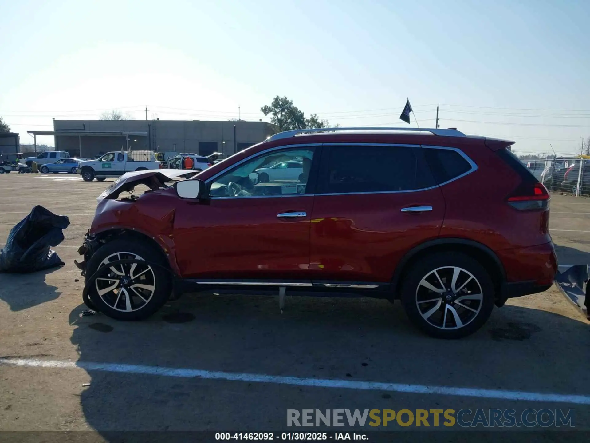 14 Фотография поврежденного автомобиля 5N1AT2MV0LC734794 NISSAN ROGUE 2020