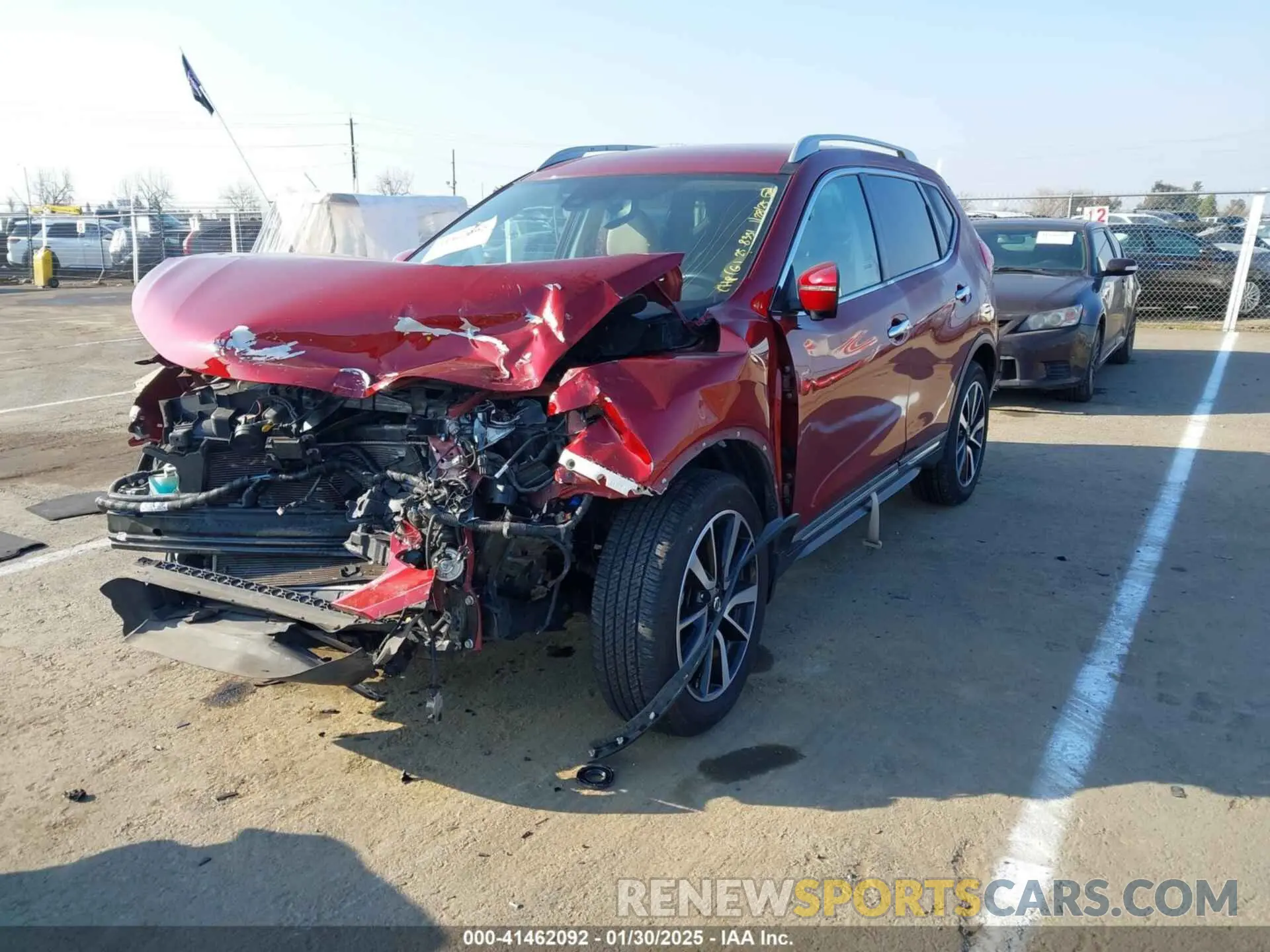 2 Фотография поврежденного автомобиля 5N1AT2MV0LC734794 NISSAN ROGUE 2020